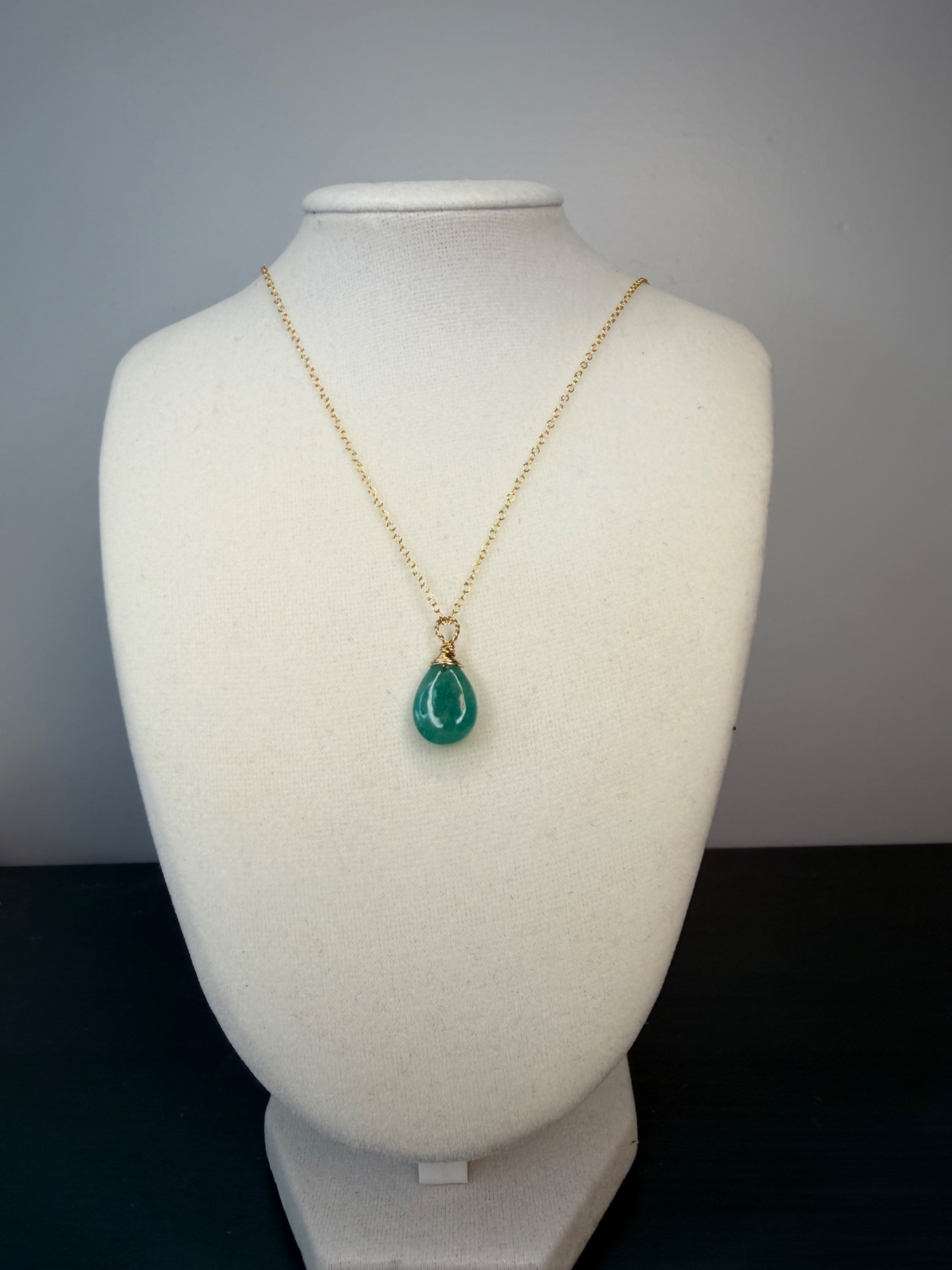 Amazonite Gold Filled Necklace  - thumbnail 2 of 2