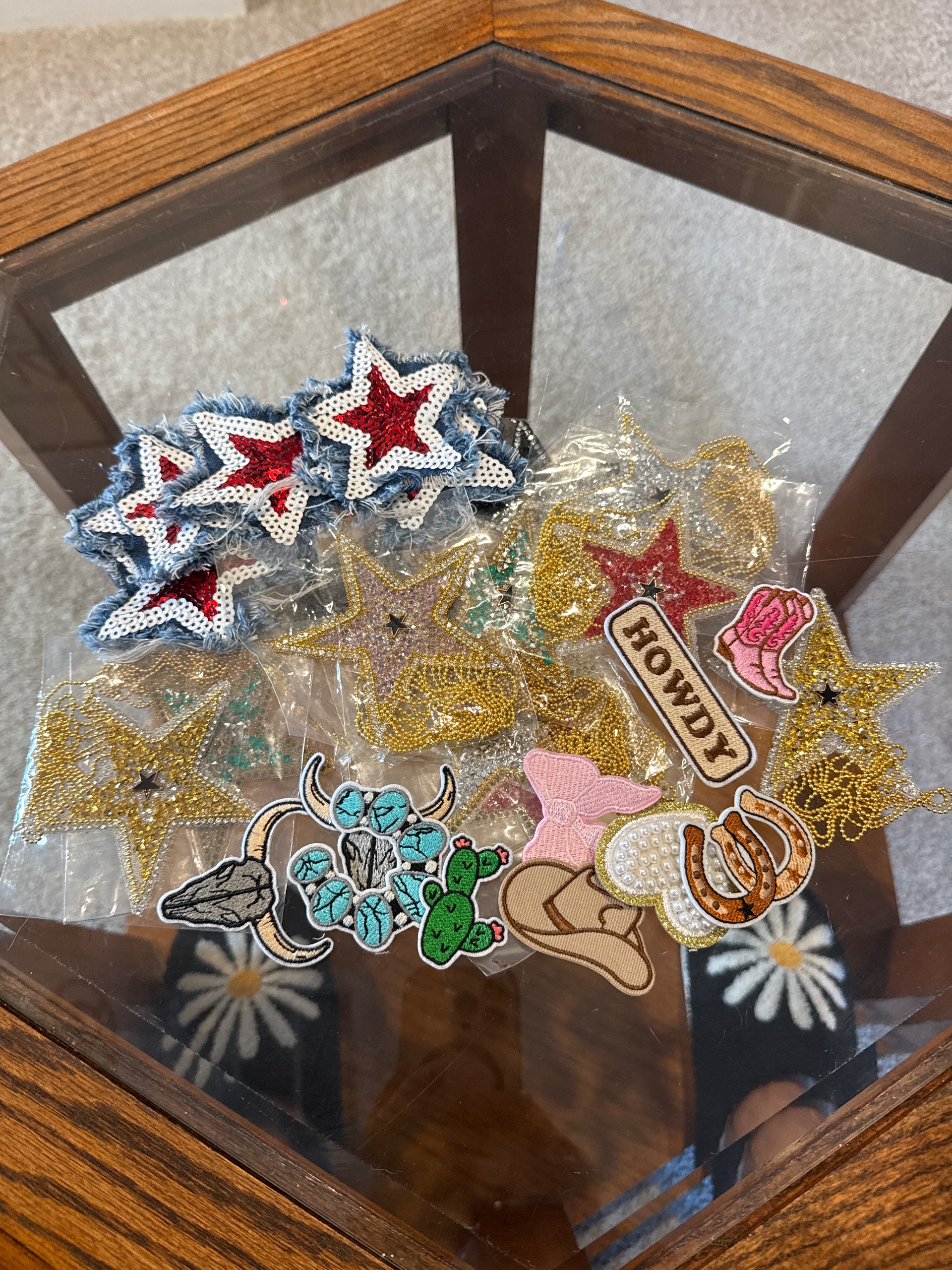 Mixed bag of western patches