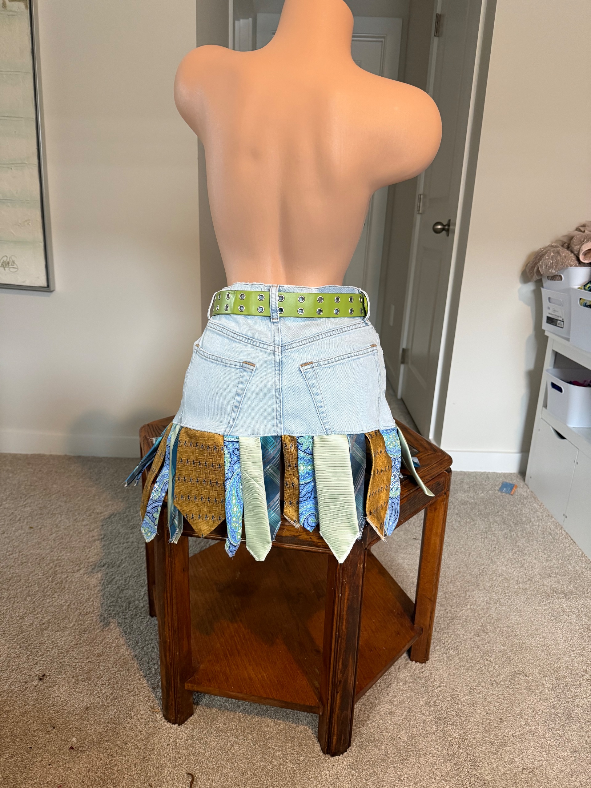 Necktie Chaos Mini Skirt - thumbnail 2 of 2
