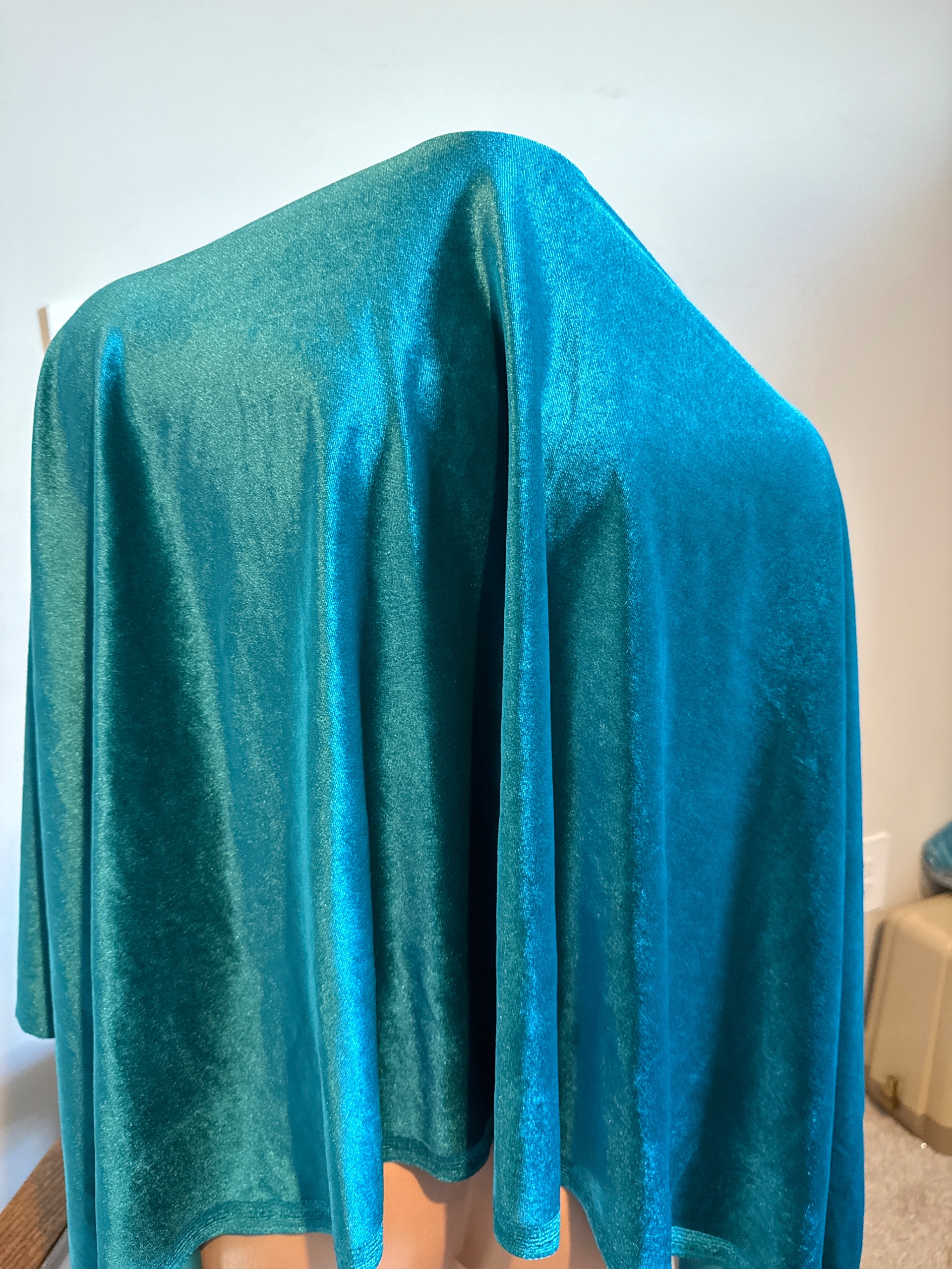 Four-way stretch velvet