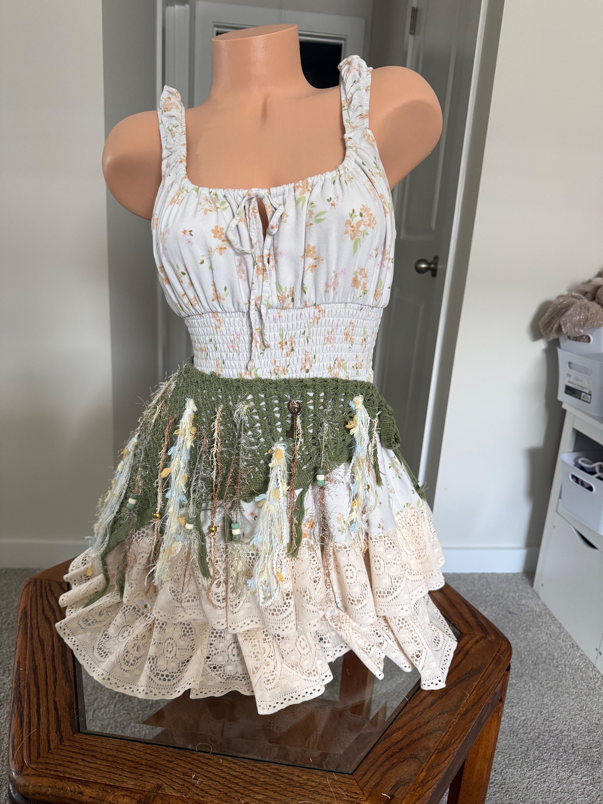 Wildflower Wanderer Mini Dress 