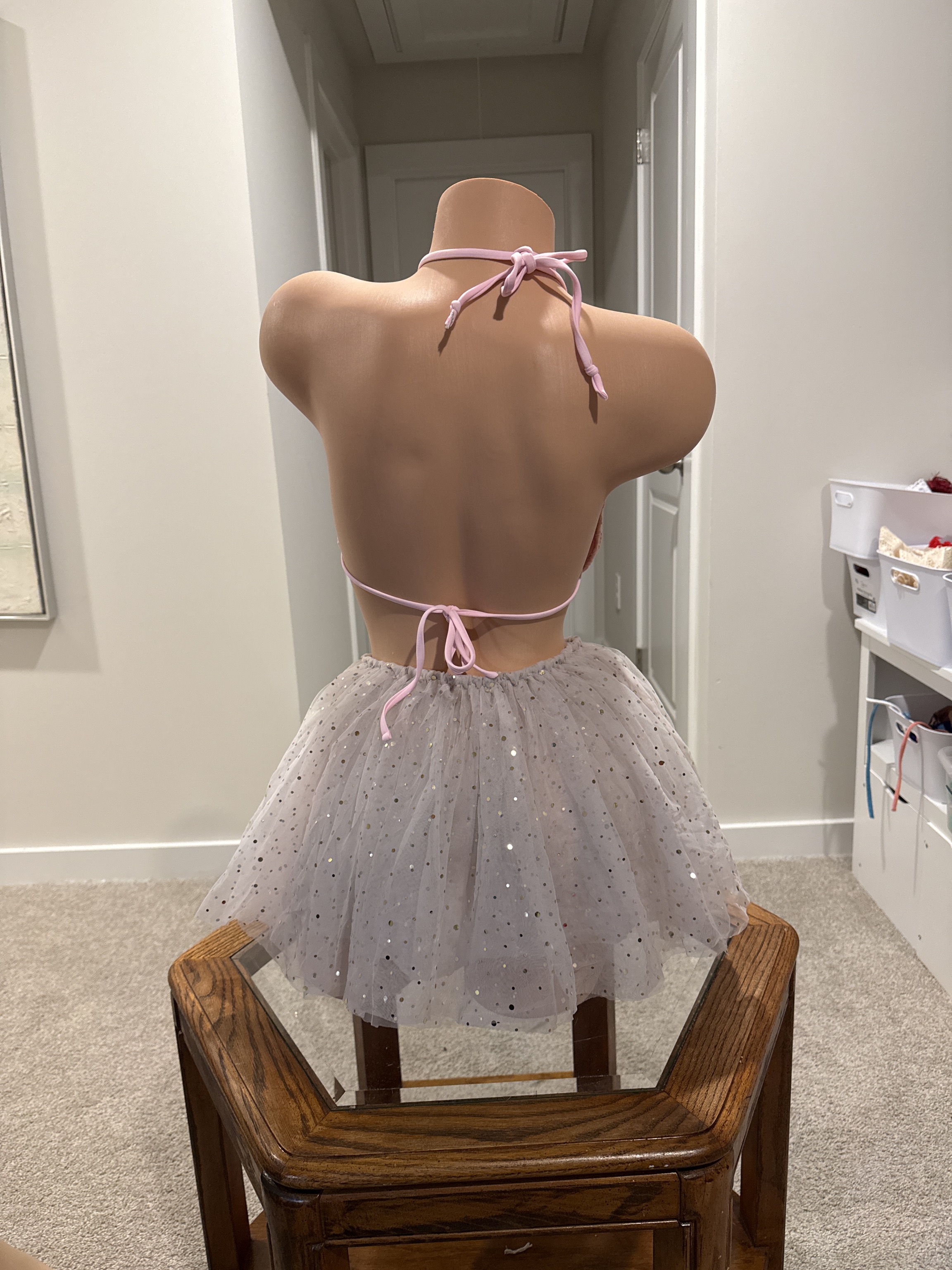 Pink and Gold Fairycore Tutu Set - thumbnail 3 of 4