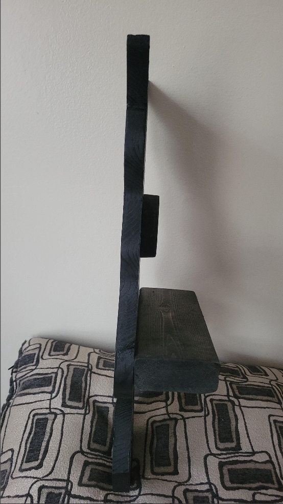Handmade Wooden Cat Shelf - thumbnail 4 of 4