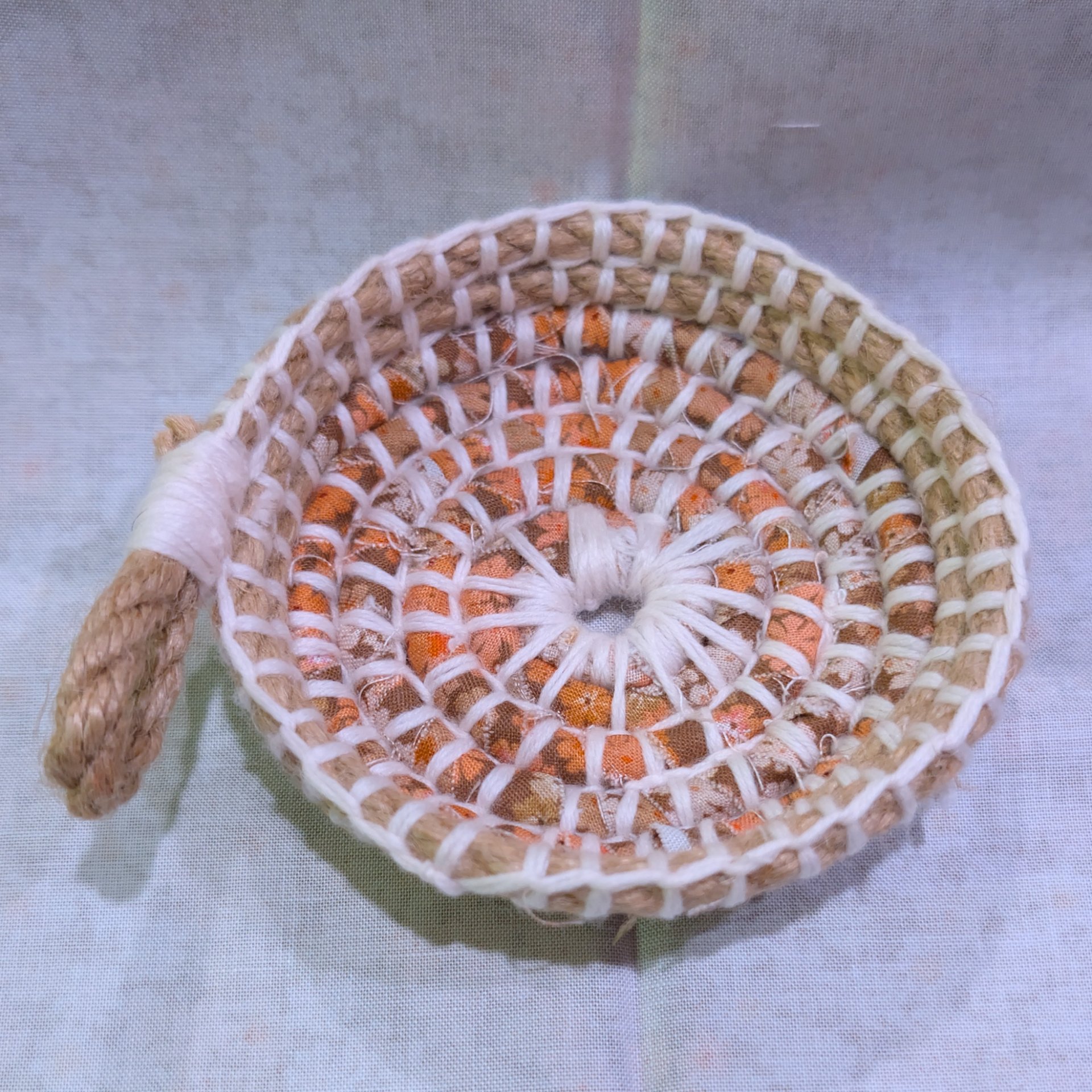 Wrapped Jute Trinket Dish - thumbnail 2 of 2
