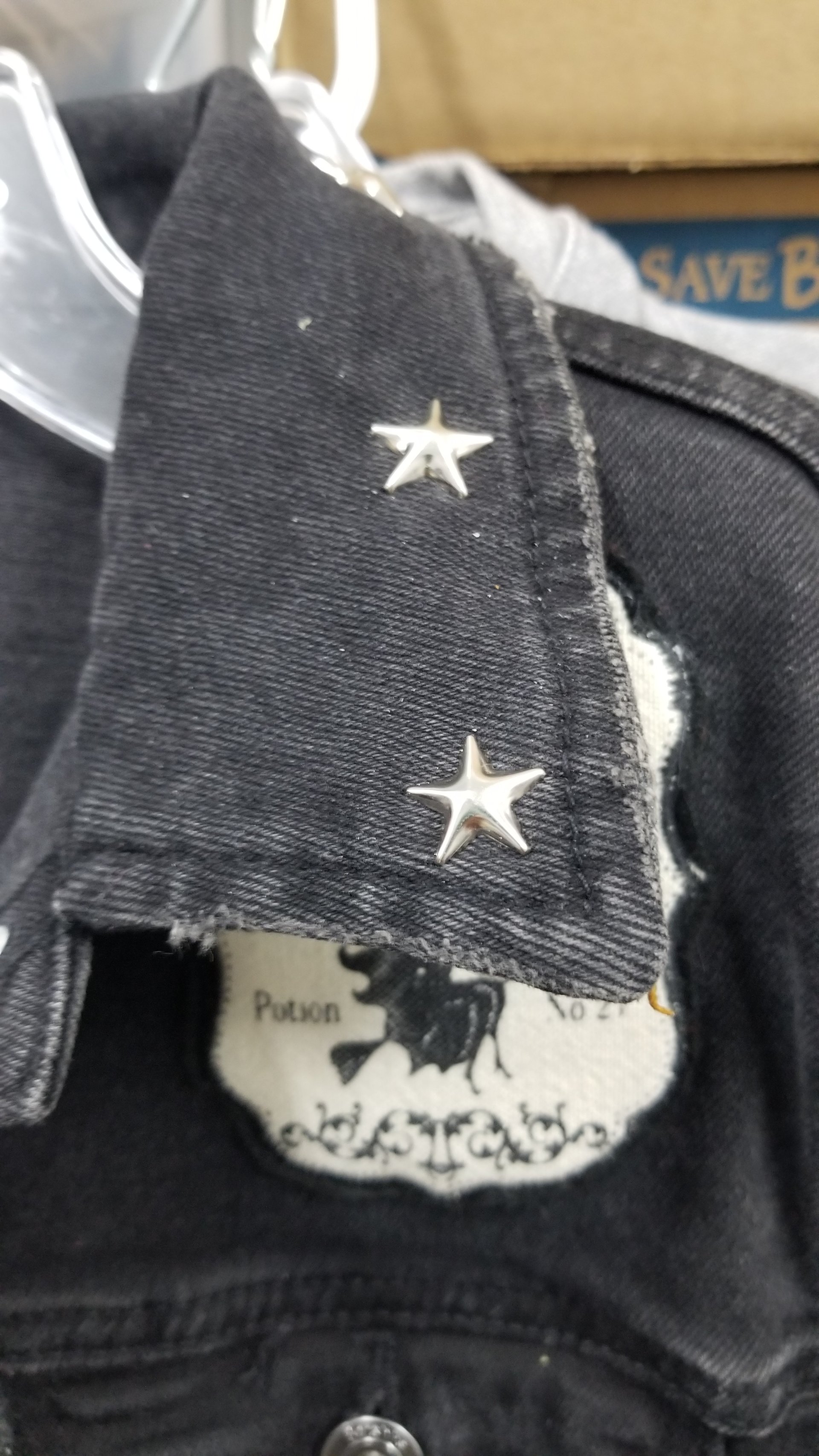 Seer's Vision upcycled Bershka Denim jacket - thumbnail 4 of 8