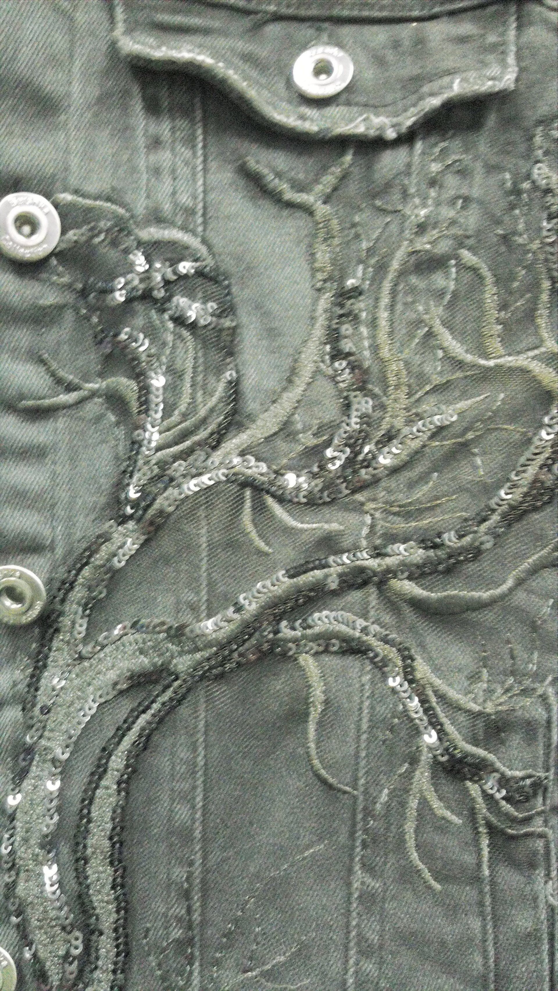 Seer's Vision upcycled Bershka Denim jacket - thumbnail 3 of 8