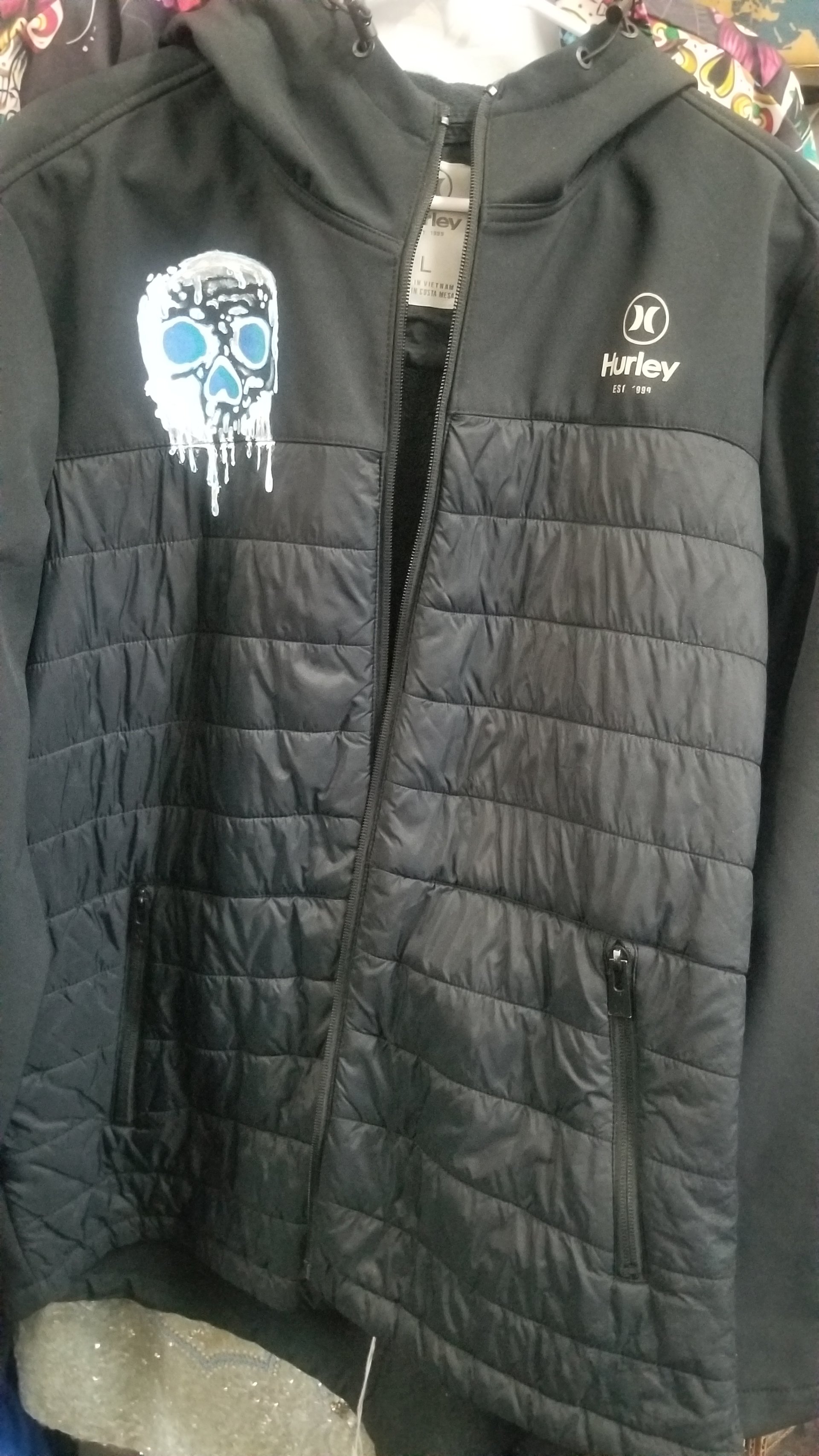 Hurley Skull jacket size L  - thumbnail 4 of 5