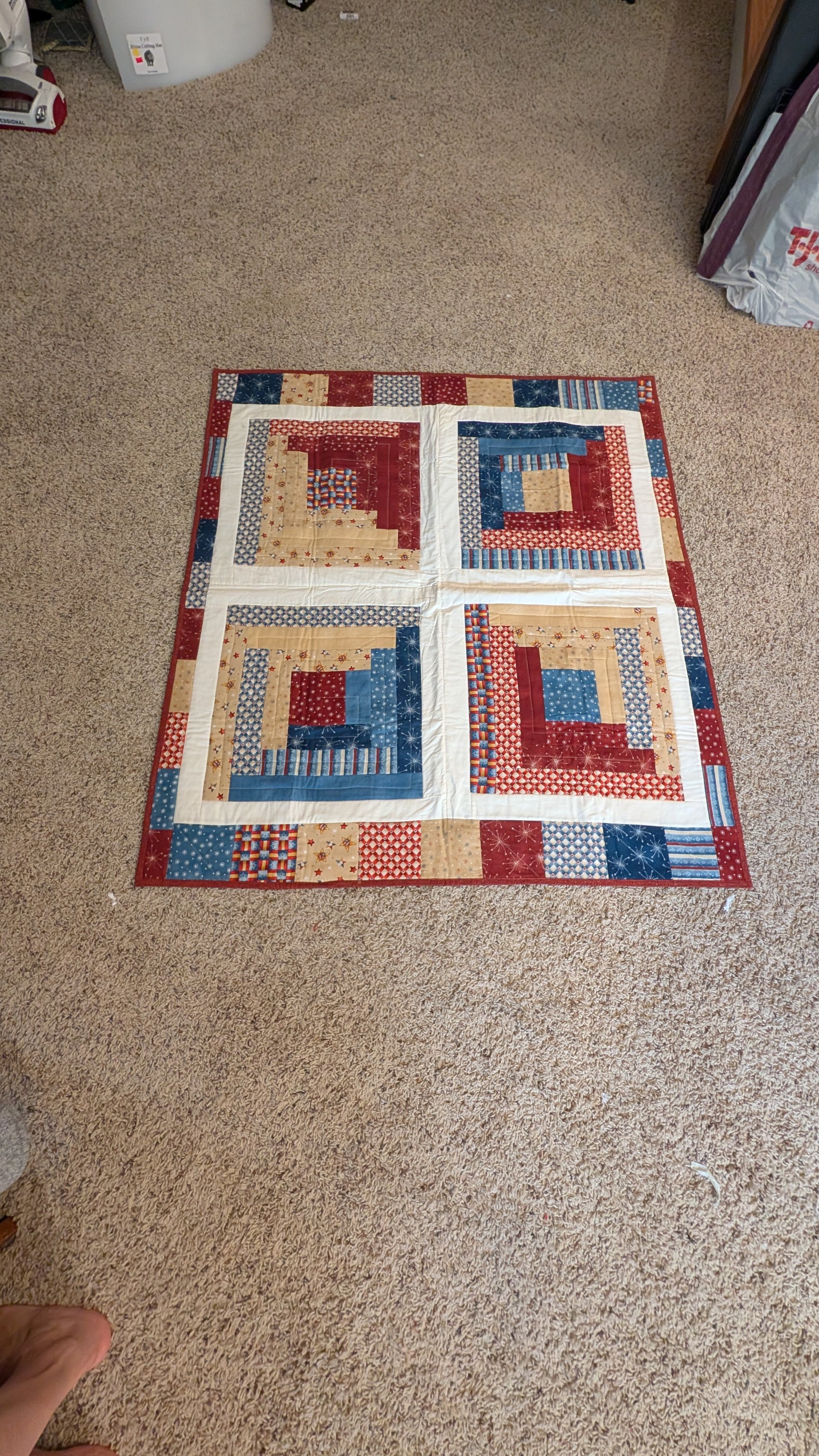 Americana Lap Quilt