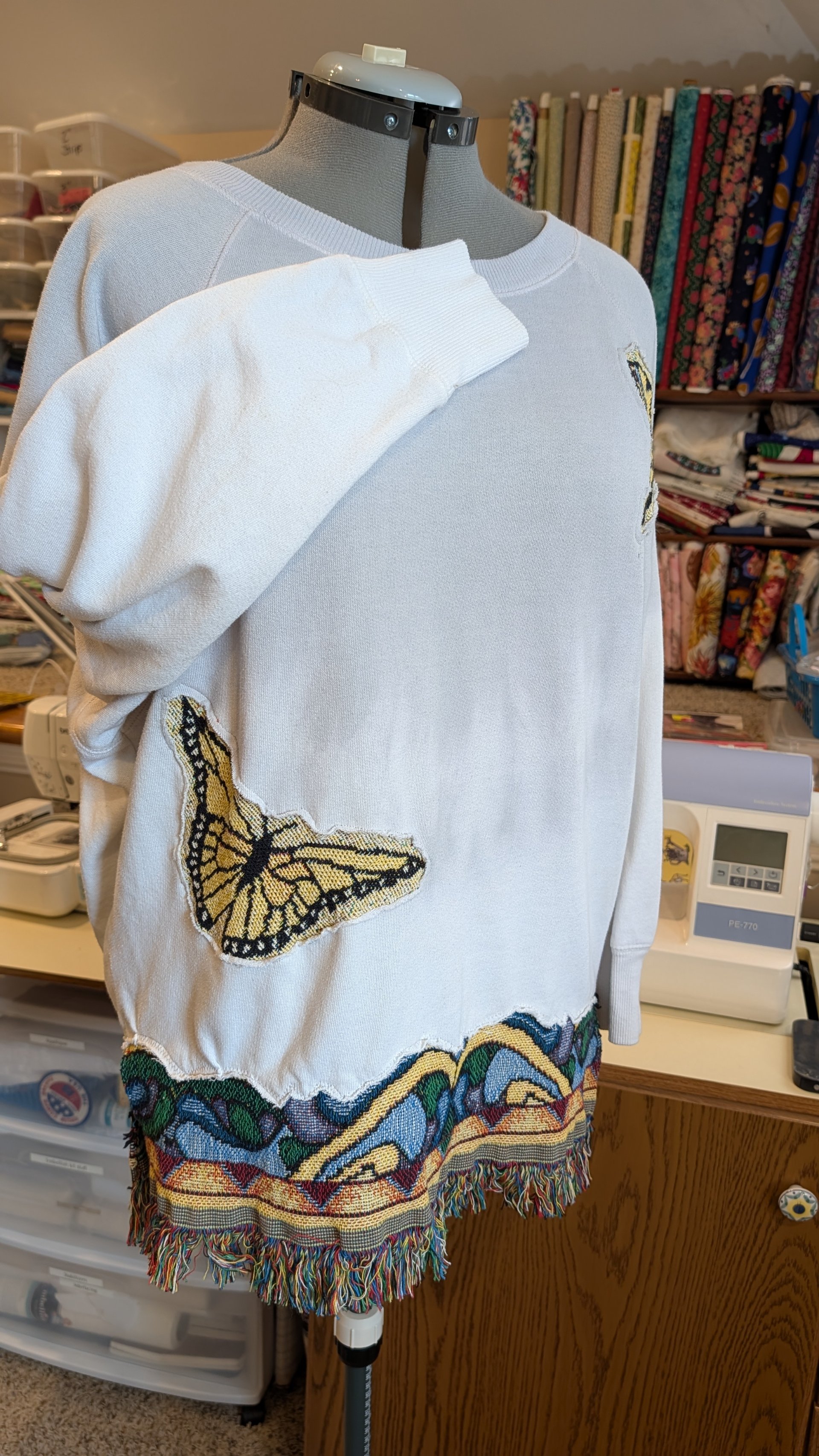 Butterfly Tunic Sweatshirt  - thumbnail 2 of 2
