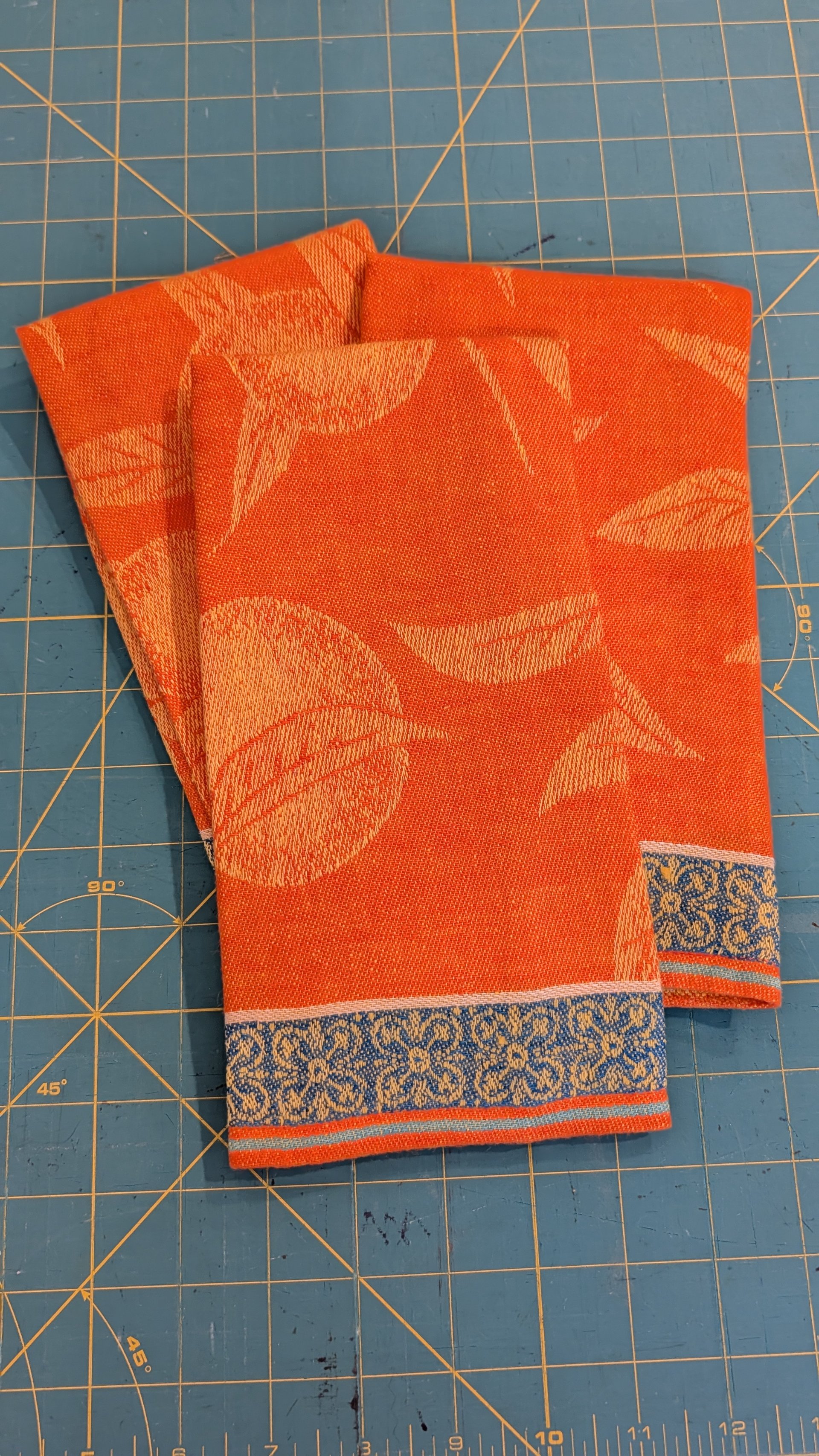 Jacquard Linen Hand towels 