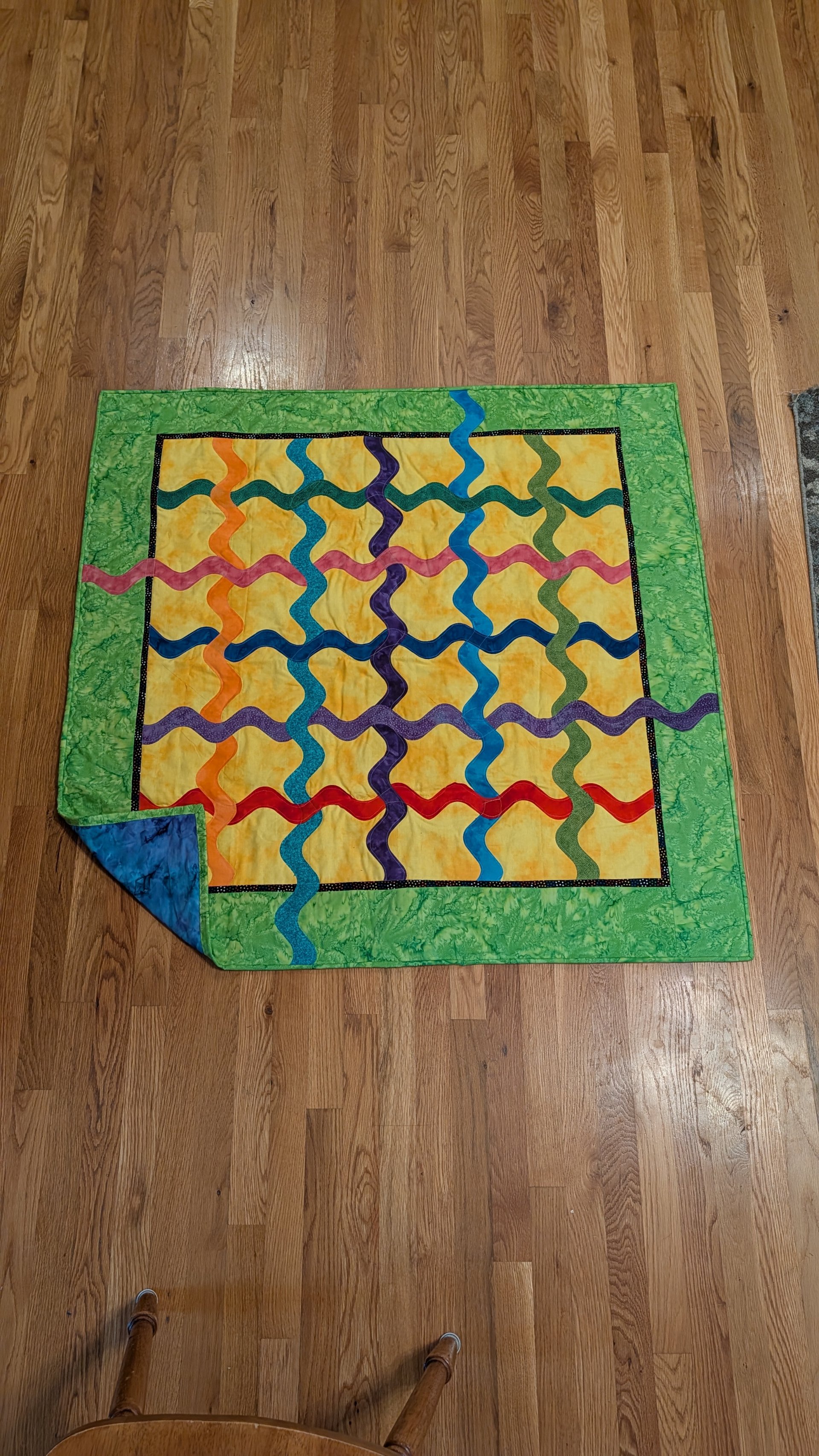 Ric Rac Batik Quilt