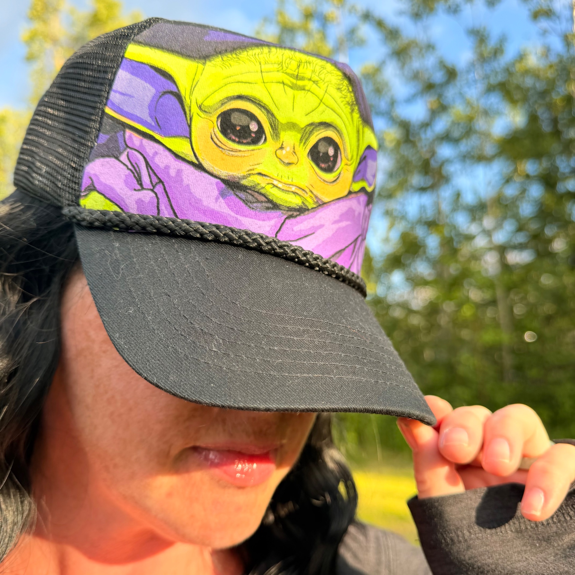 "Galaxy Geek" Upcycled Lid - thumbnail 3 of 3