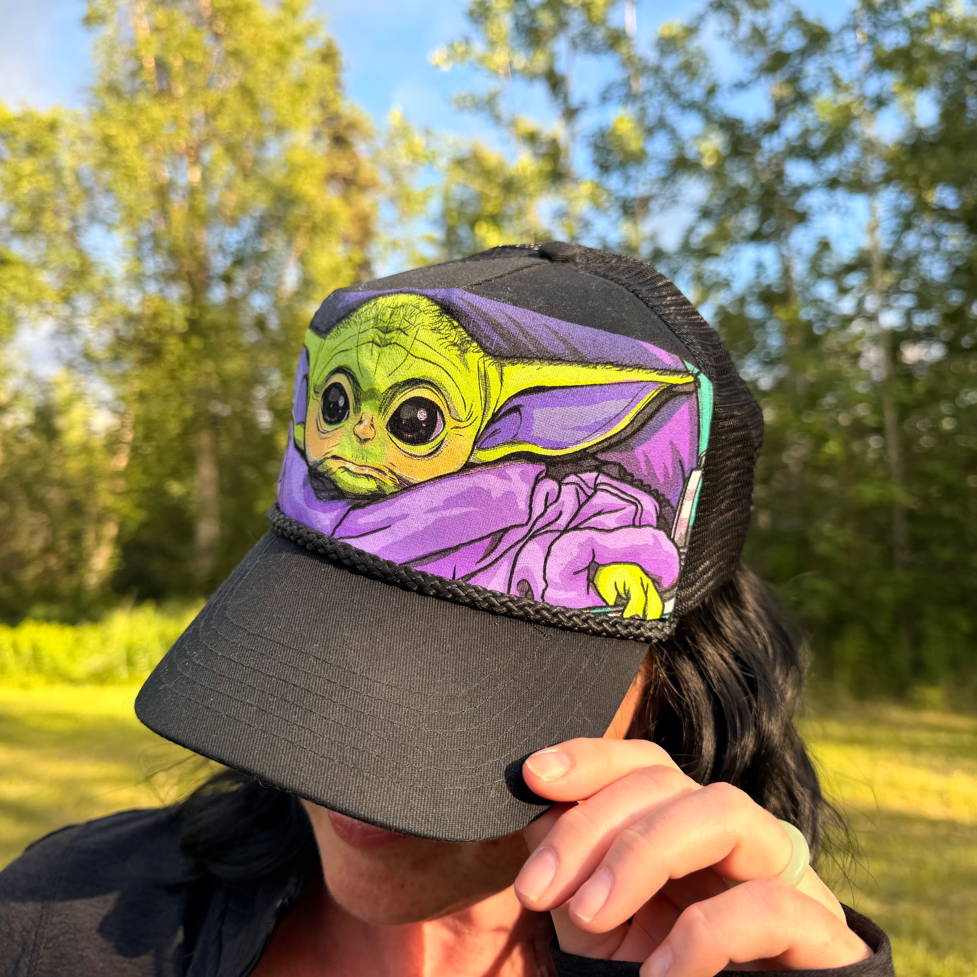 "Galaxy Geek" Upcycled Lid - thumbnail 2 of 3