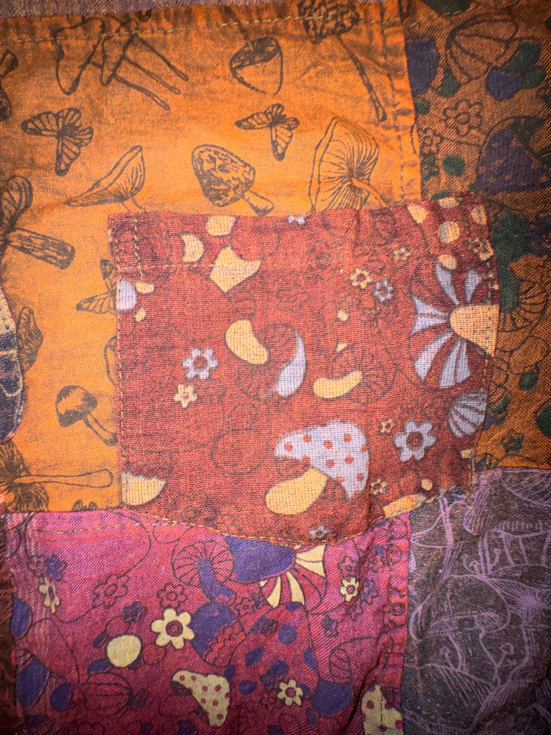 Shakedown Shroom Patchwork Button-Up - thumbnail 3 of 8