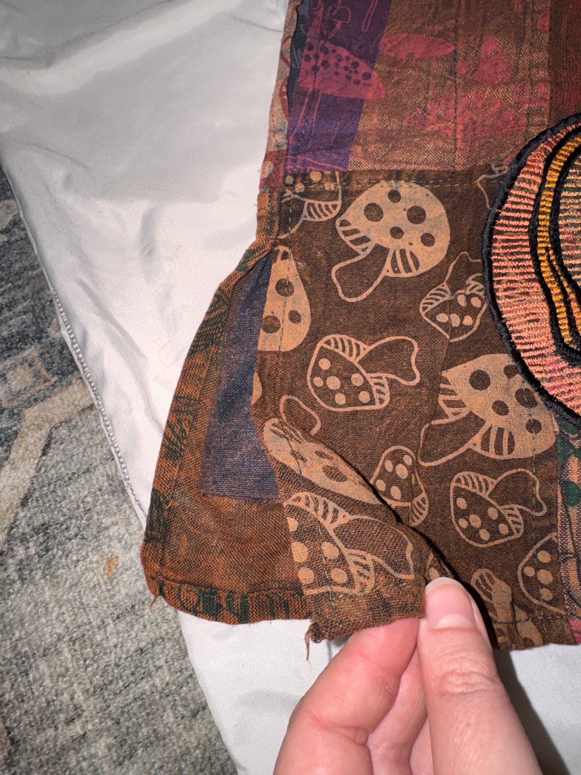 Shakedown Shroom Patchwork Button-Up - thumbnail 7 of 8