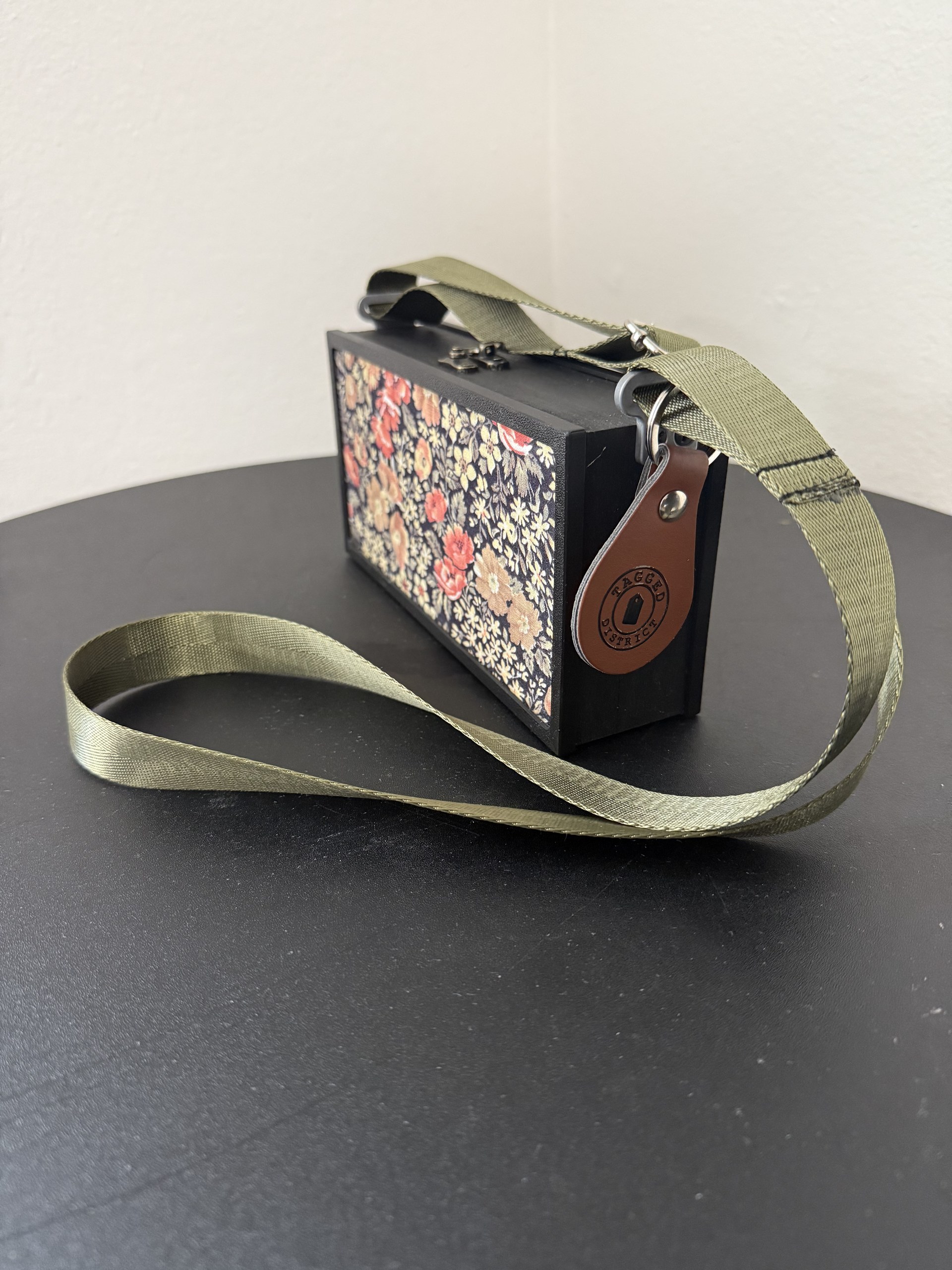 The Exhibit Purse — Dark Floral - thumbnail 3 of 3
