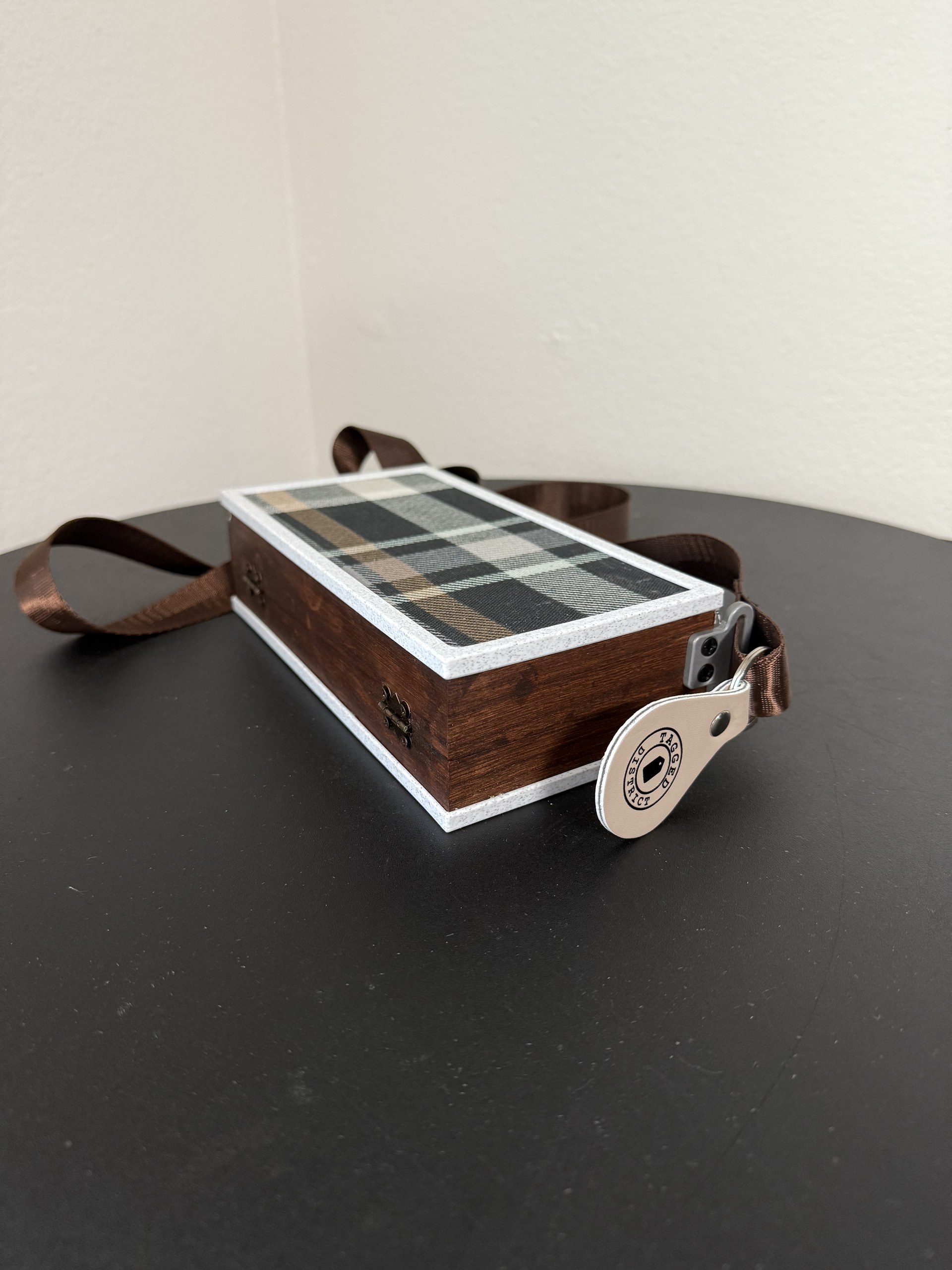 The Exhibit Purse — Grey Plaid - thumbnail 8 of 8