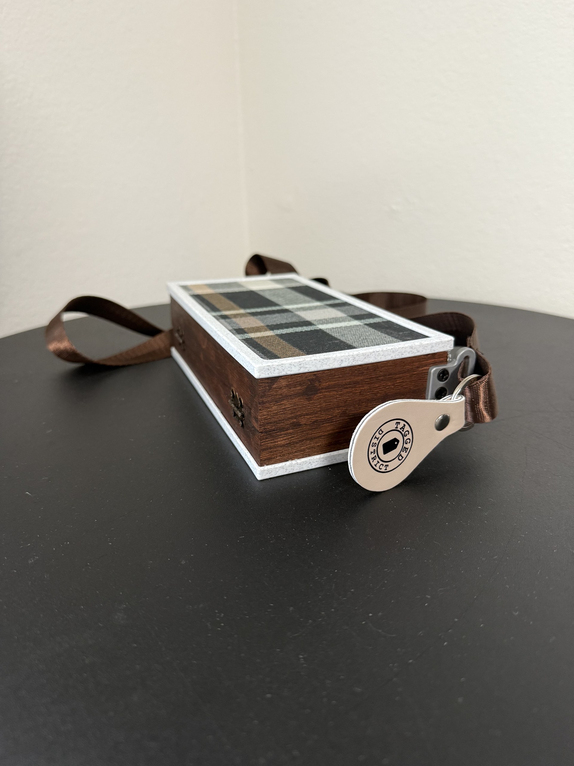 The Exhibit Purse — Grey Plaid - thumbnail 6 of 8