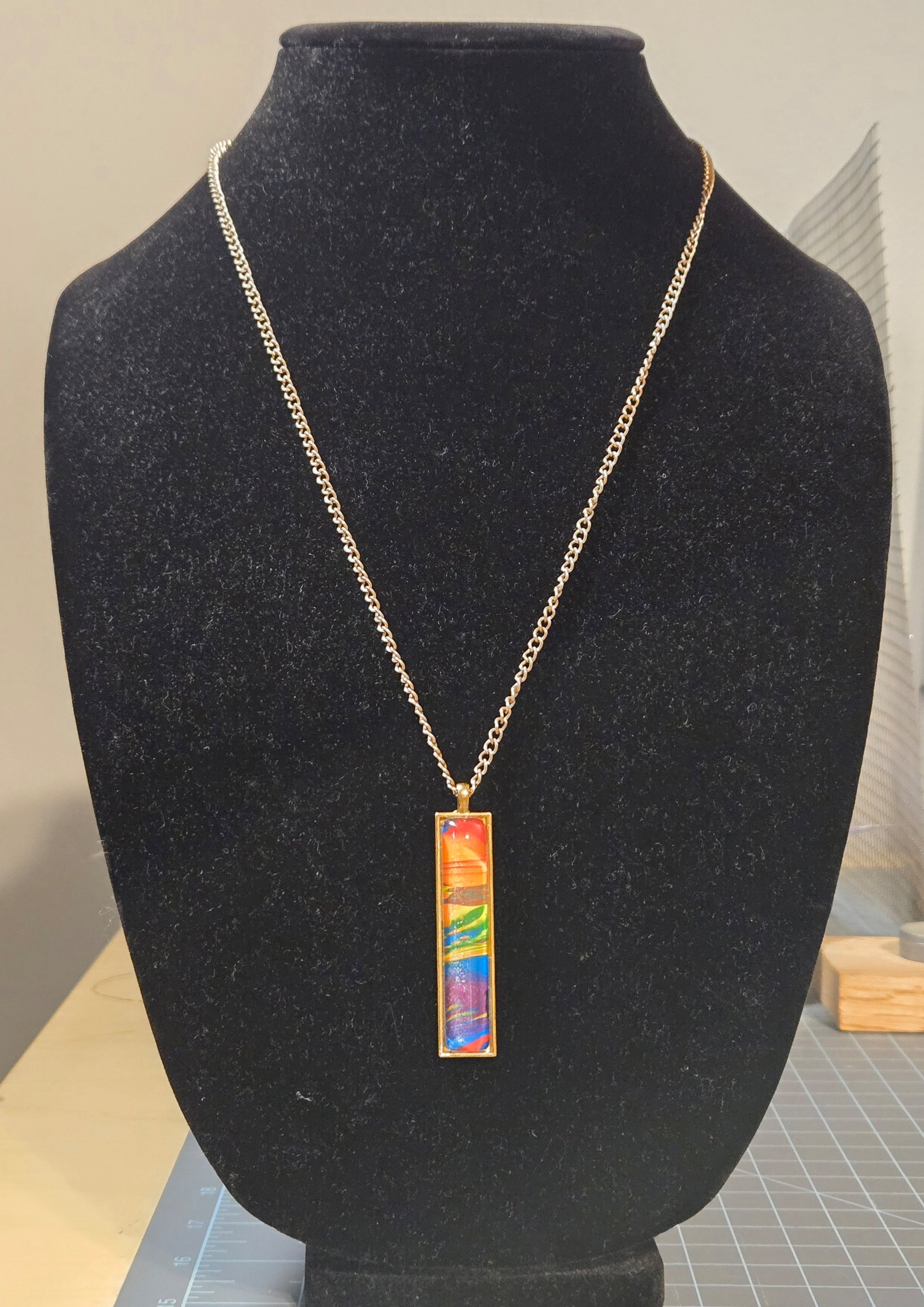 Rainbow Pendant Necklace - thumbnail 5 of 5