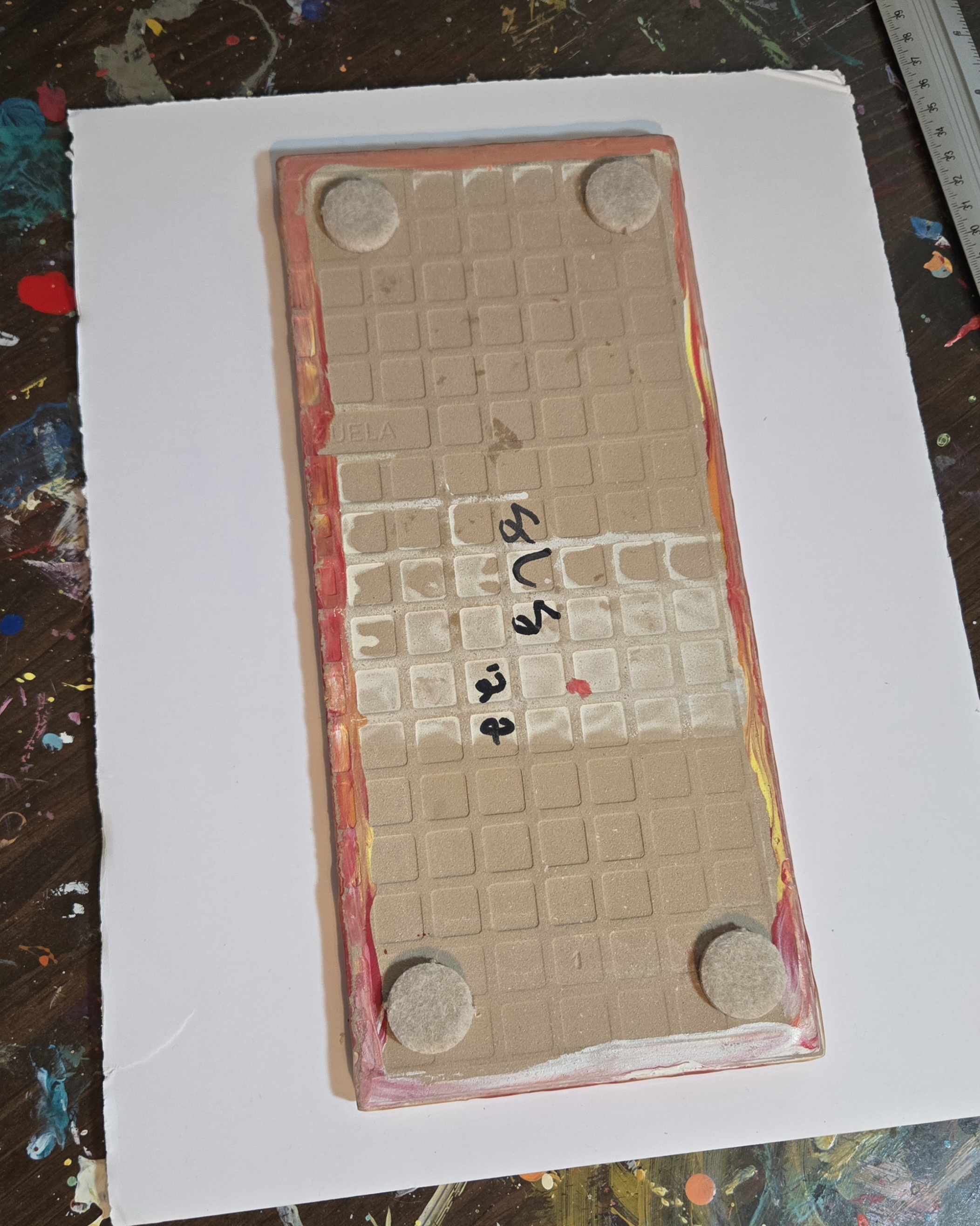 Painted Tile Trivet - thumbnail 6 of 6