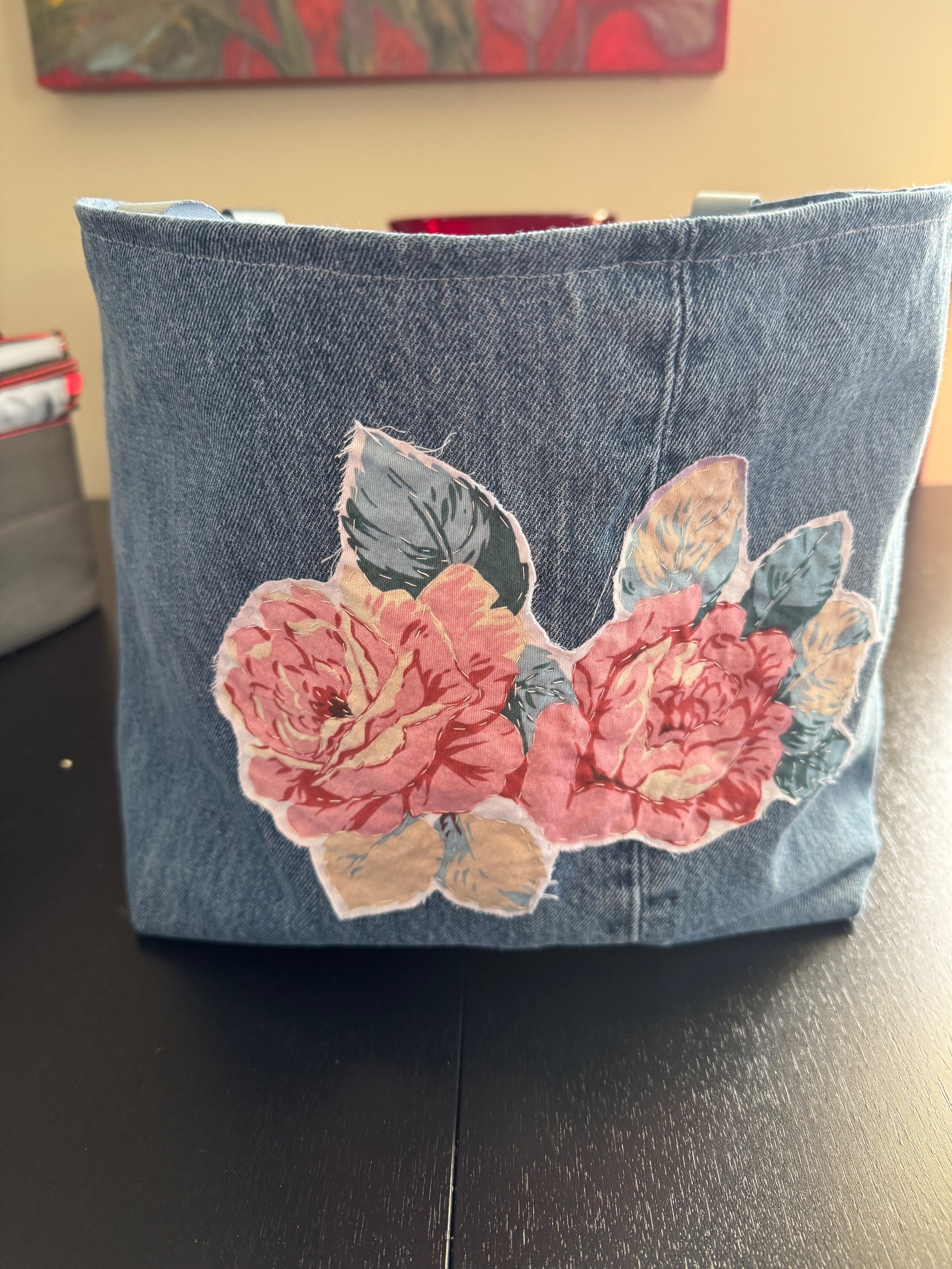 Cottage Rose Tote