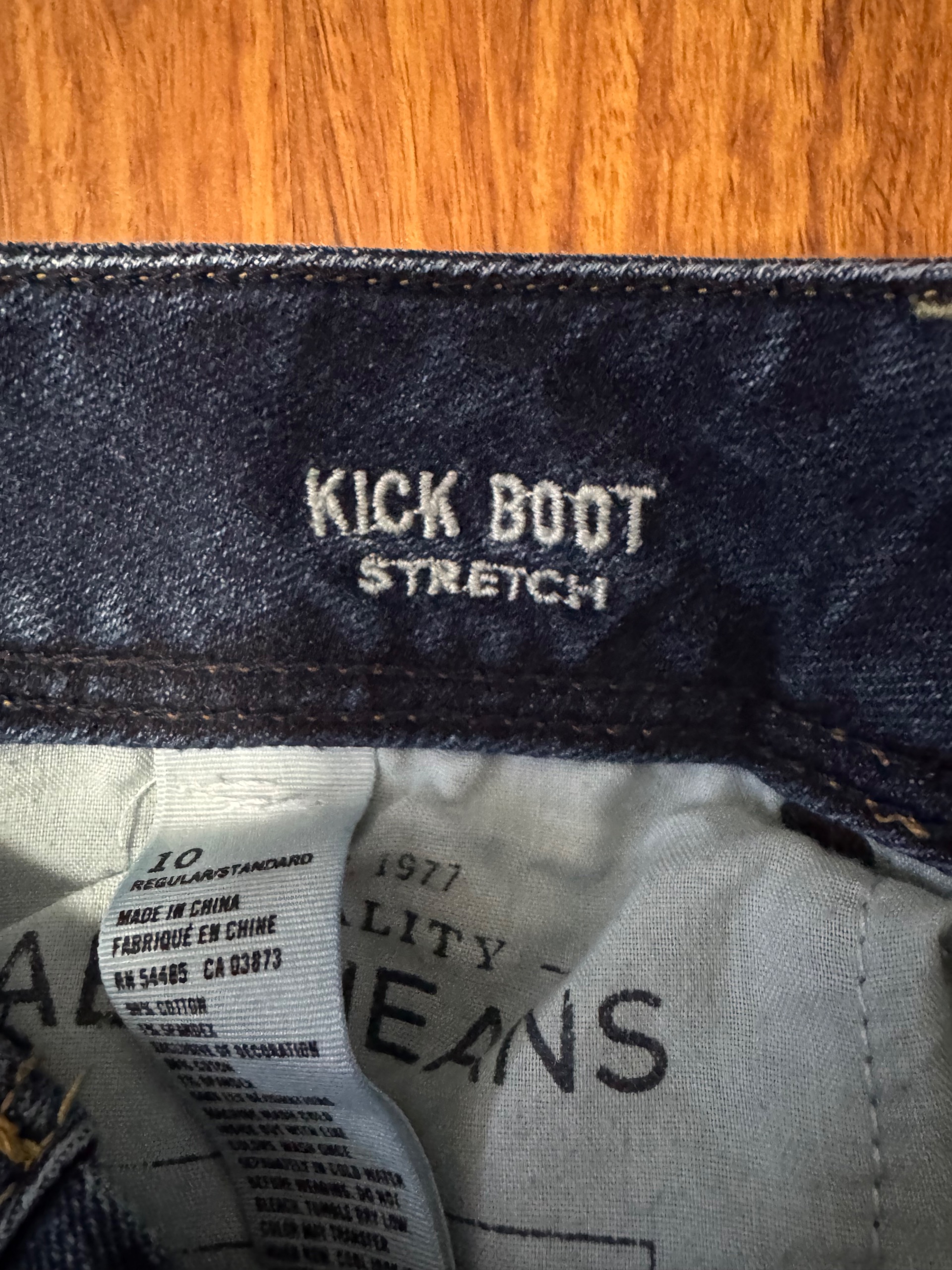 Upcycled one of a kind jeans - thumbnail 6 of 7
