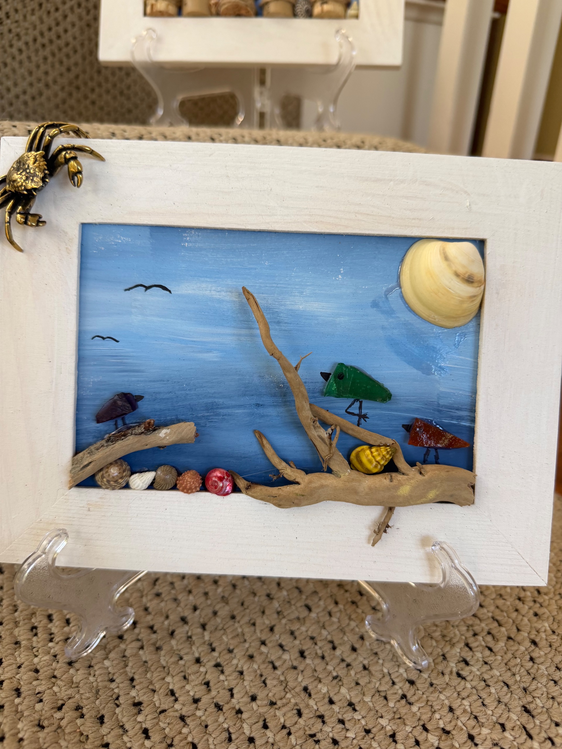 Sea glass Bird artwork - thumbnail 4 of 6