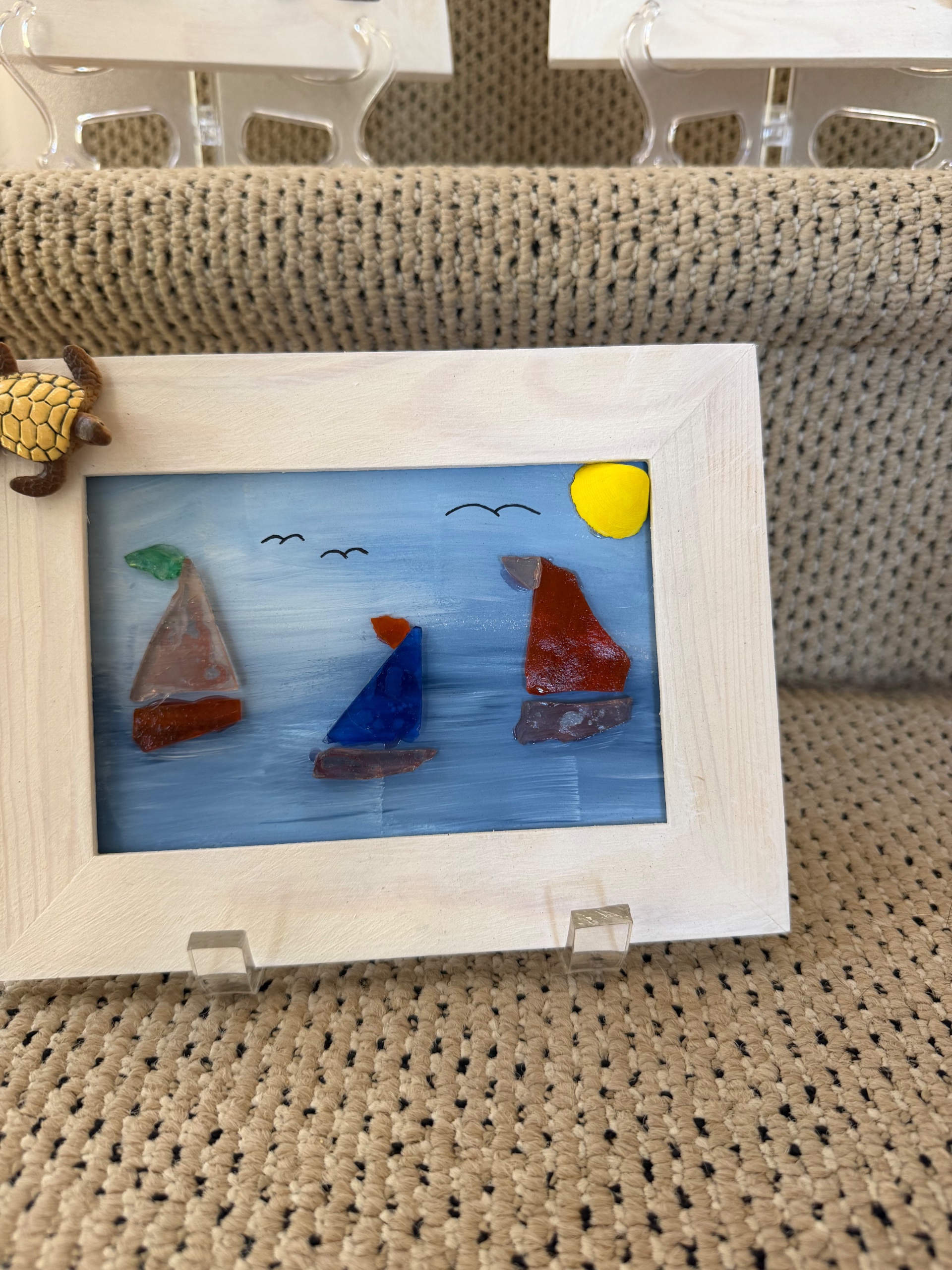 Sea glass Bird artwork - thumbnail 5 of 6