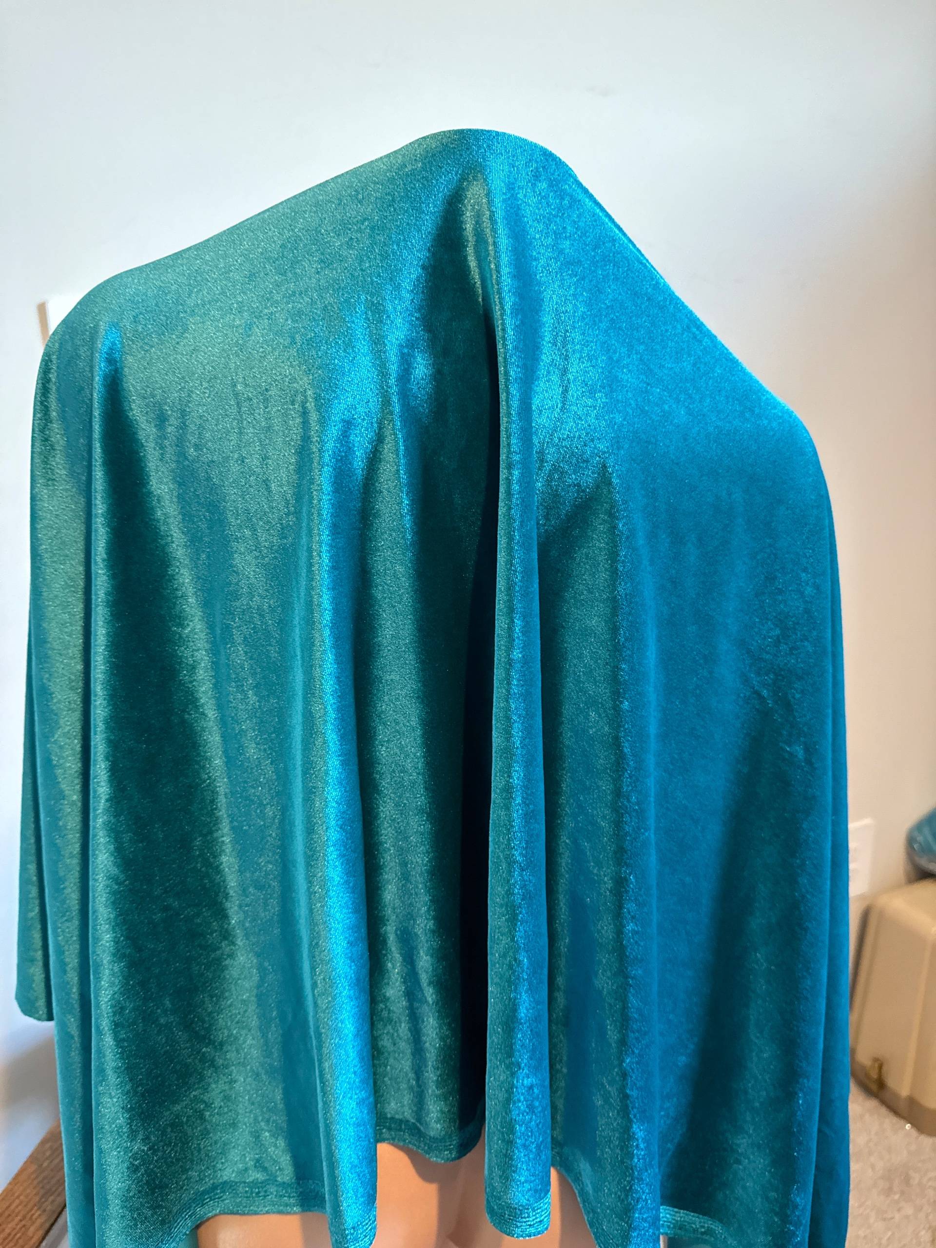 Four-way stretch velvet