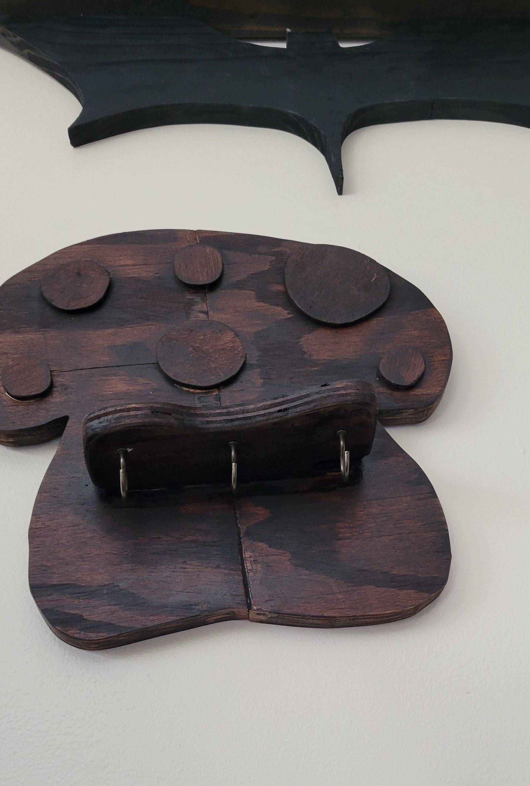 Custom Handmade Mushroom Key Rack - thumbnail 3 of 6