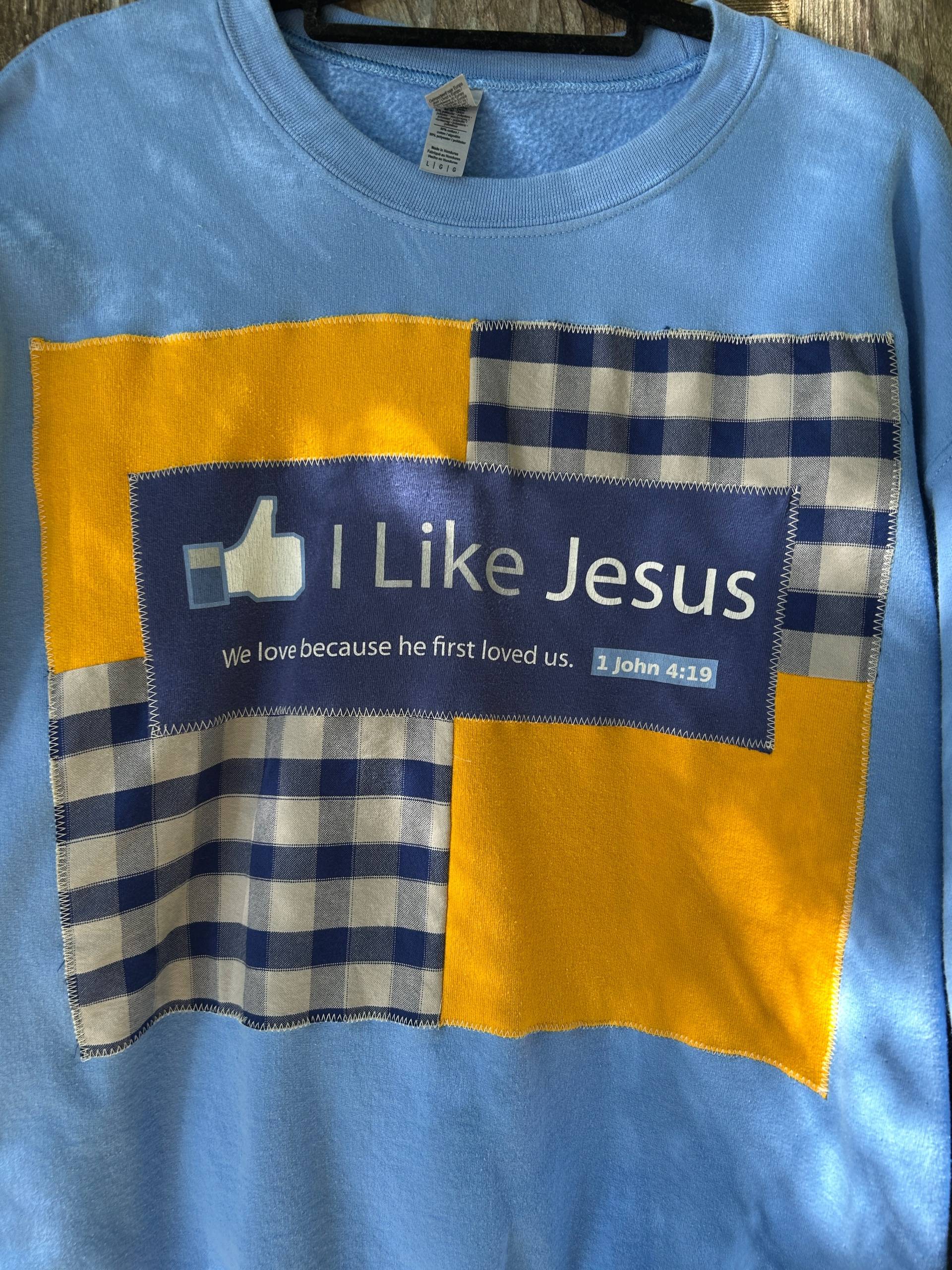 I Like Jesus Crewneck Sweatshirt - thumbnail 2 of 4