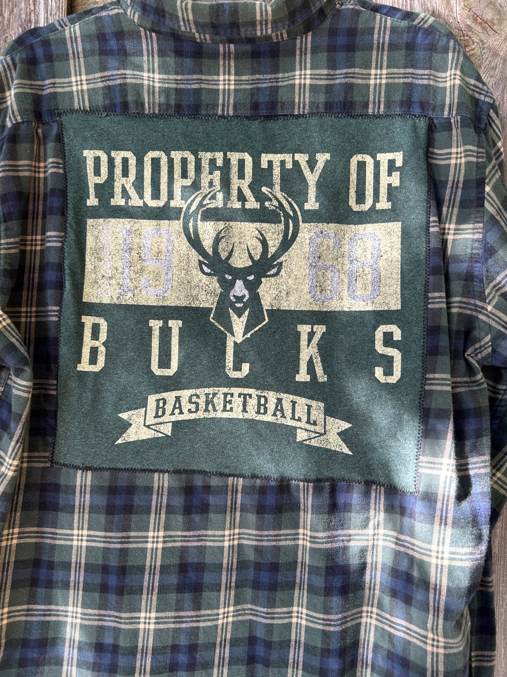 Milwaukee Bucks Patchwork Flannel - thumbnail 2 of 4