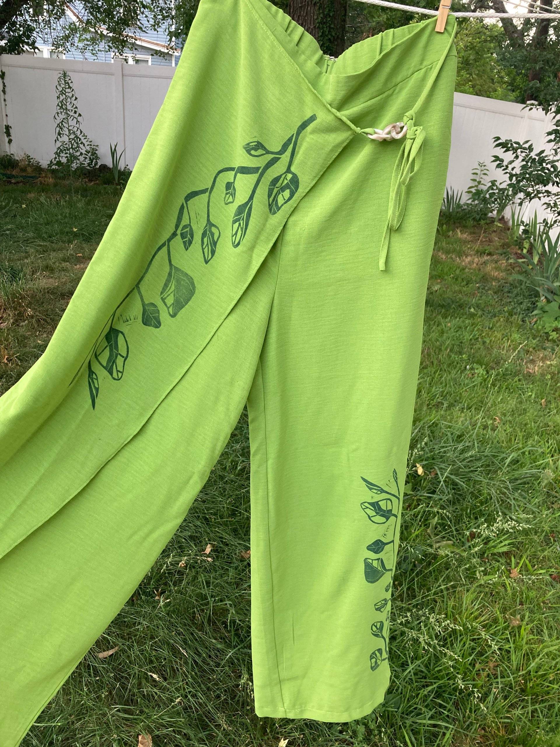 Green Plant Pants - photo 1 of 3