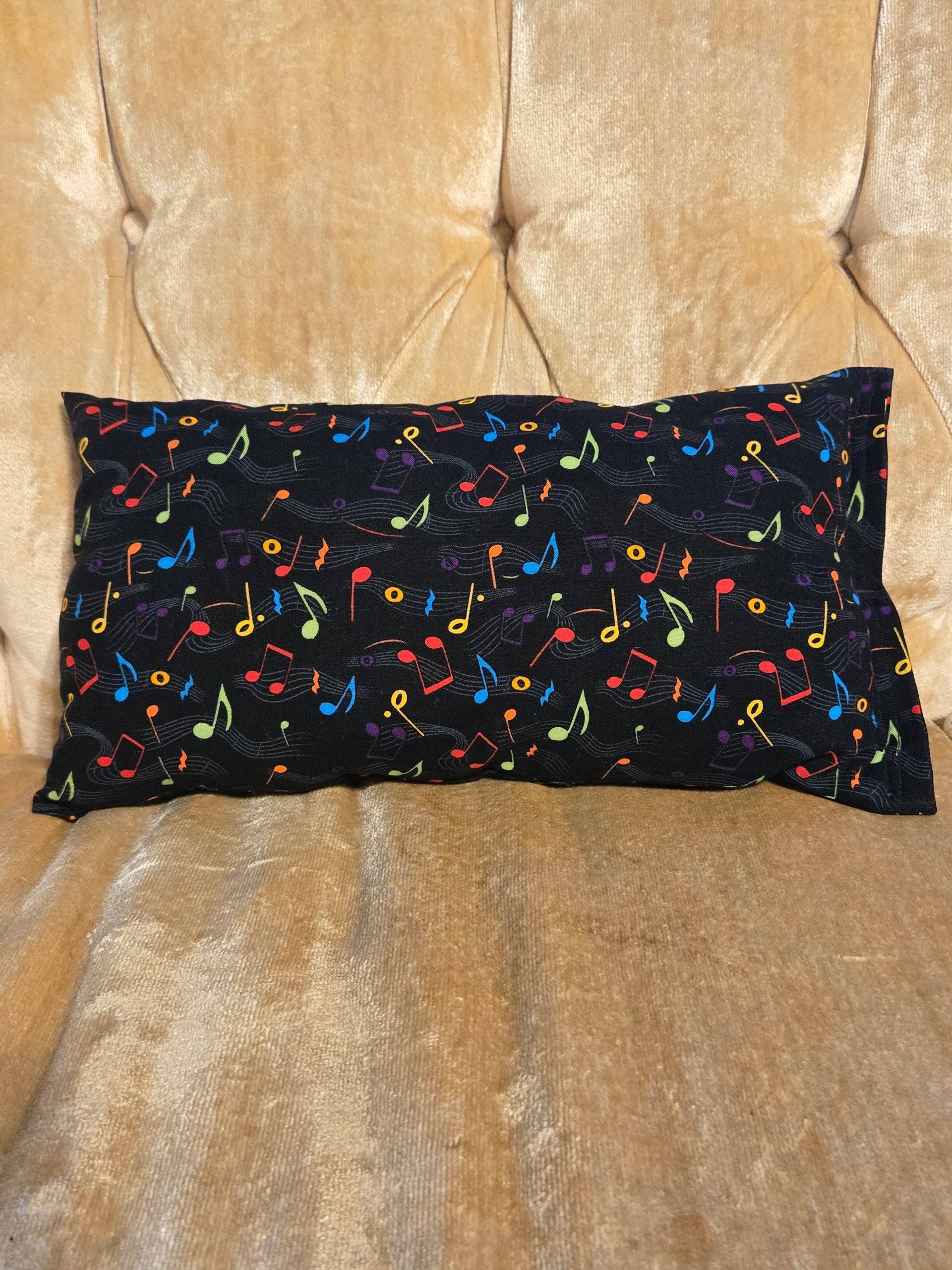 Music Note Throw Pillow