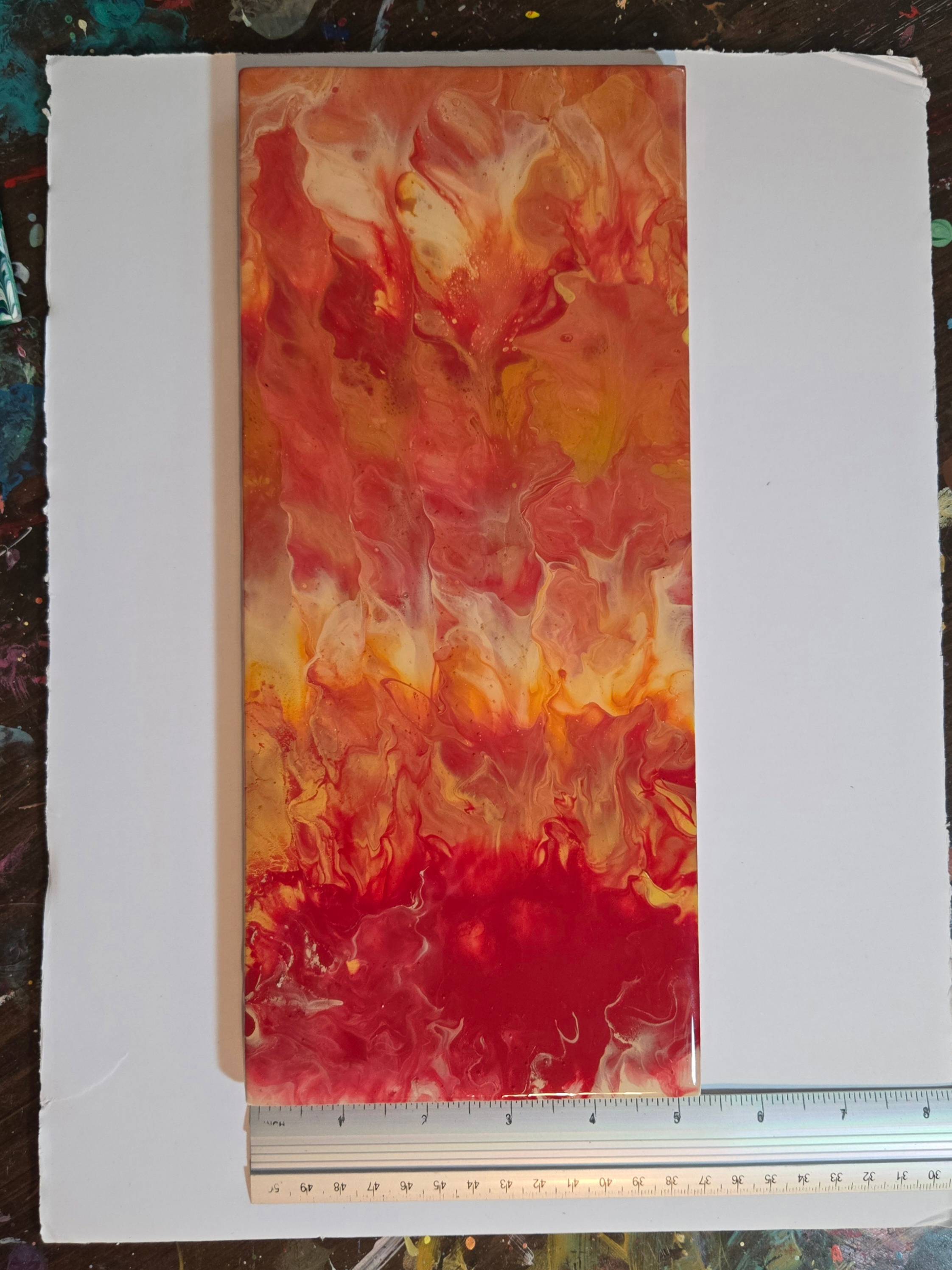 Painted Tile Trivet