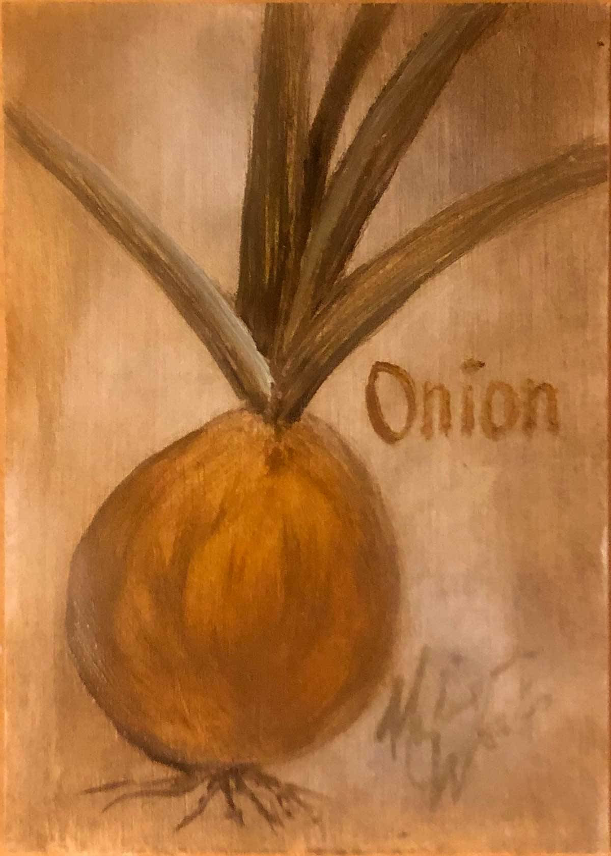 Rustic Kitchen - Yellow Onion