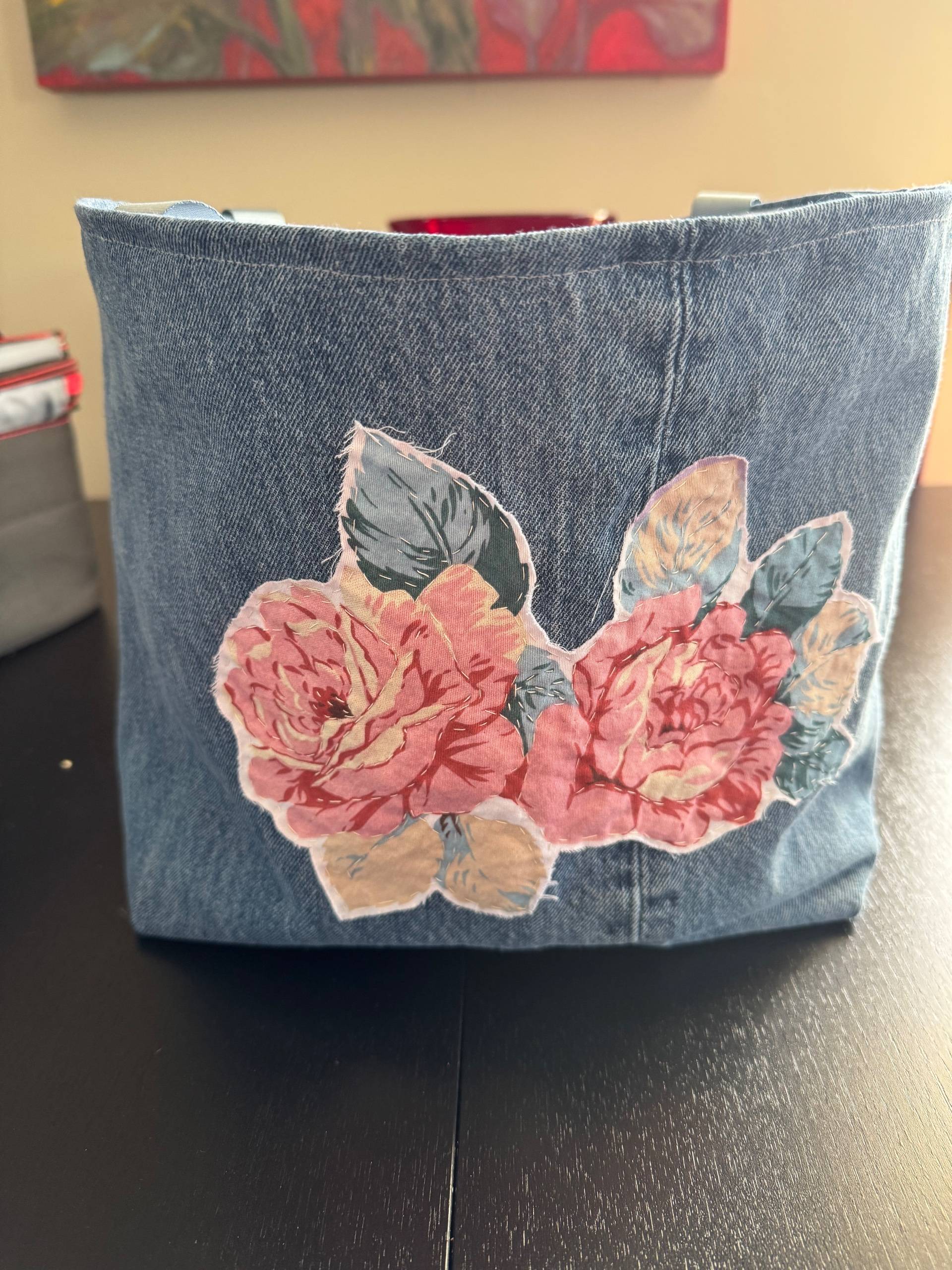 Cottage Rose Tote