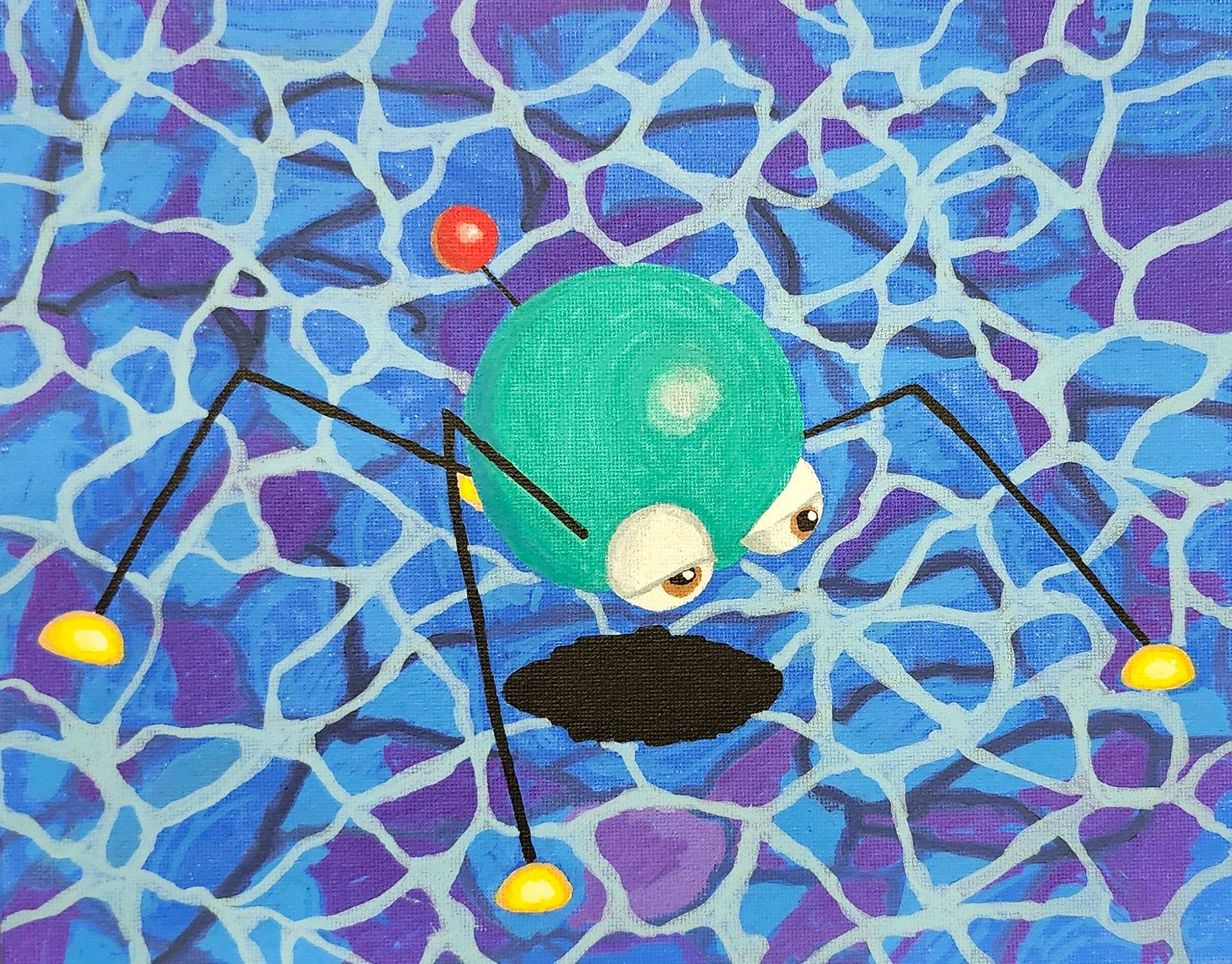 One 3" x 2.5" N64 Skeeter Sticker - thumbnail 3 of 3